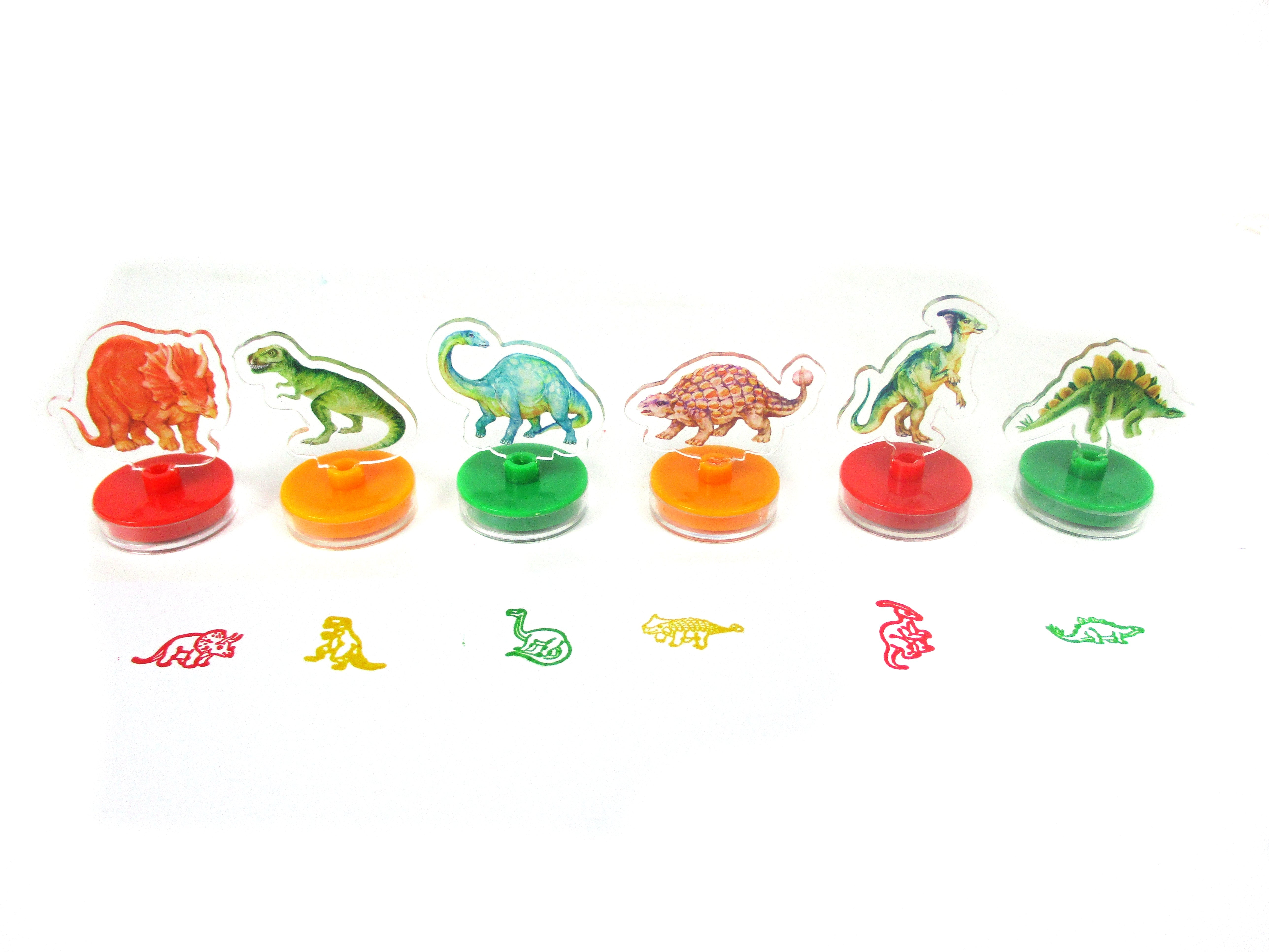 Jurassic Acrylic Stamp Set Of 6