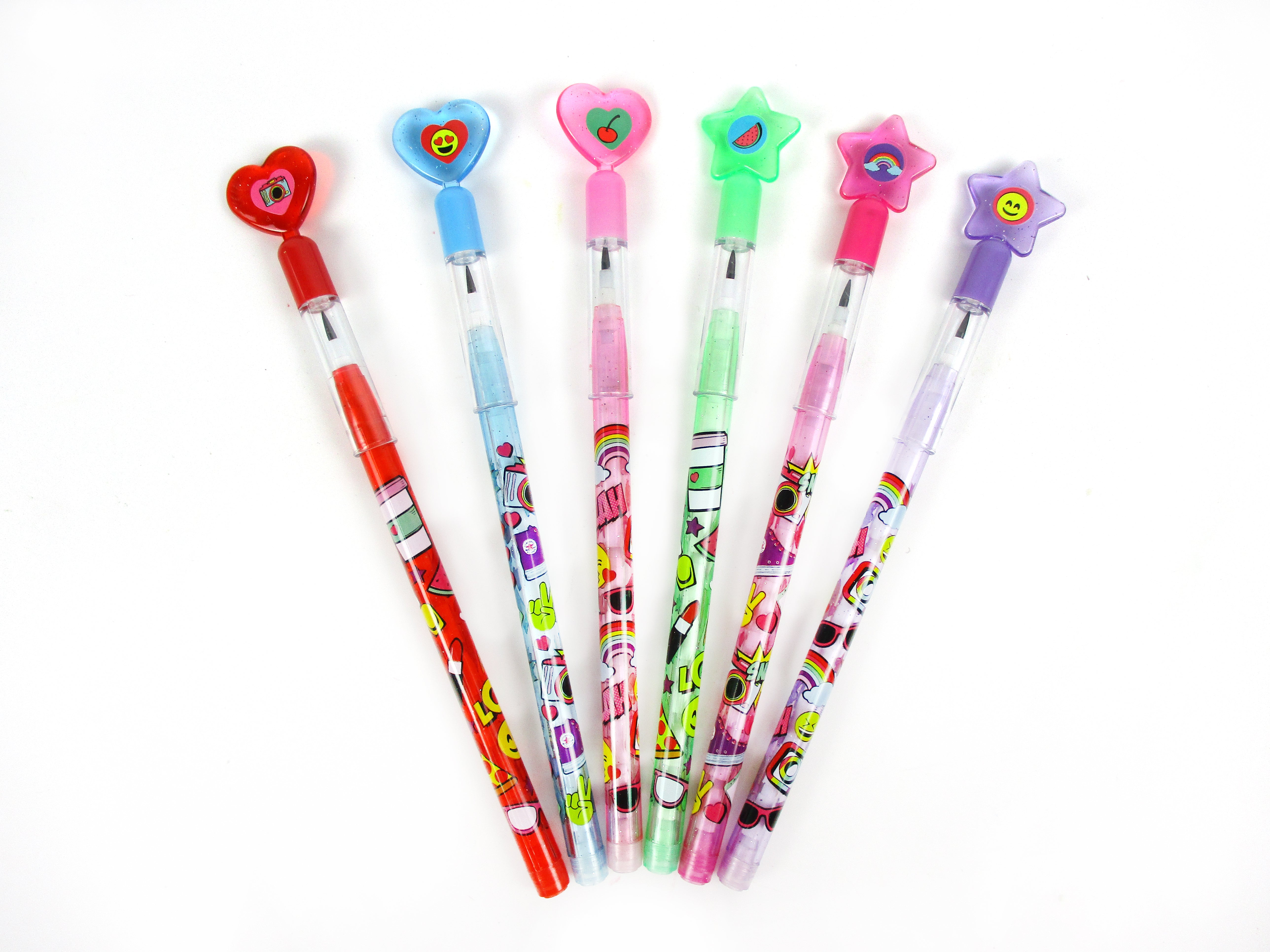 Fashion Emoji Multi Point Pencils