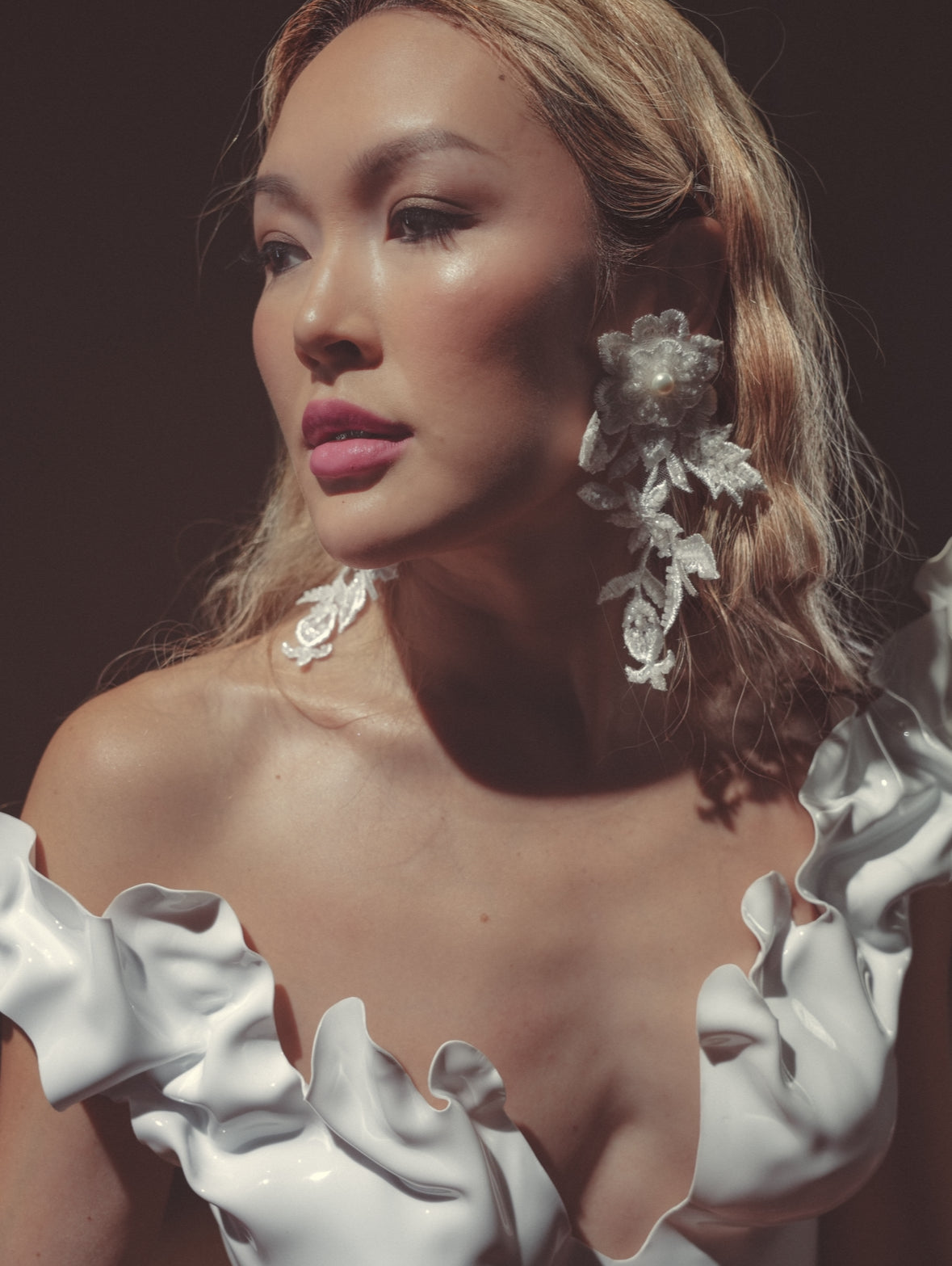 When You Were Mine Lace Earrings