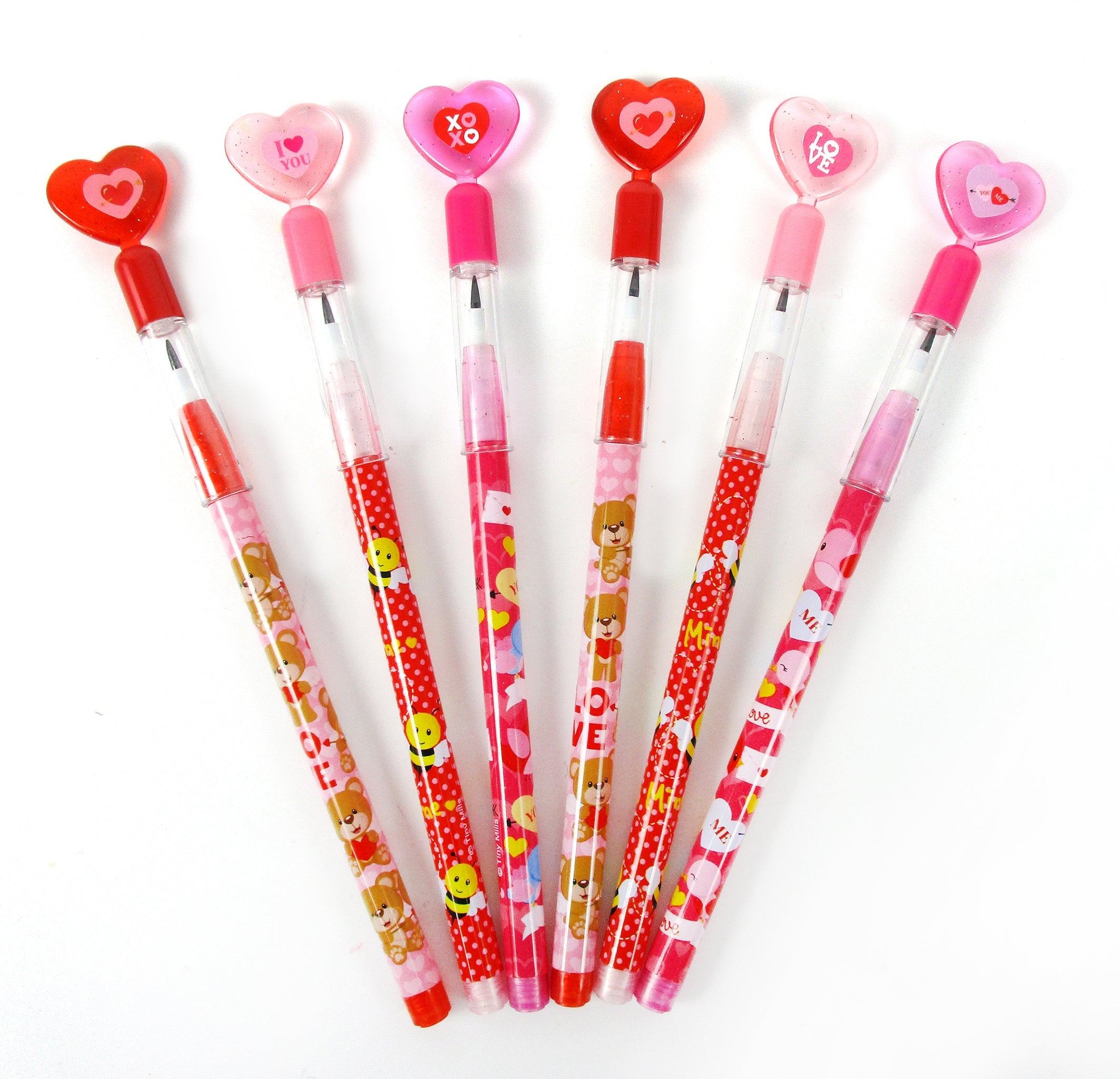 Valentine's Day Multi Point Pencils