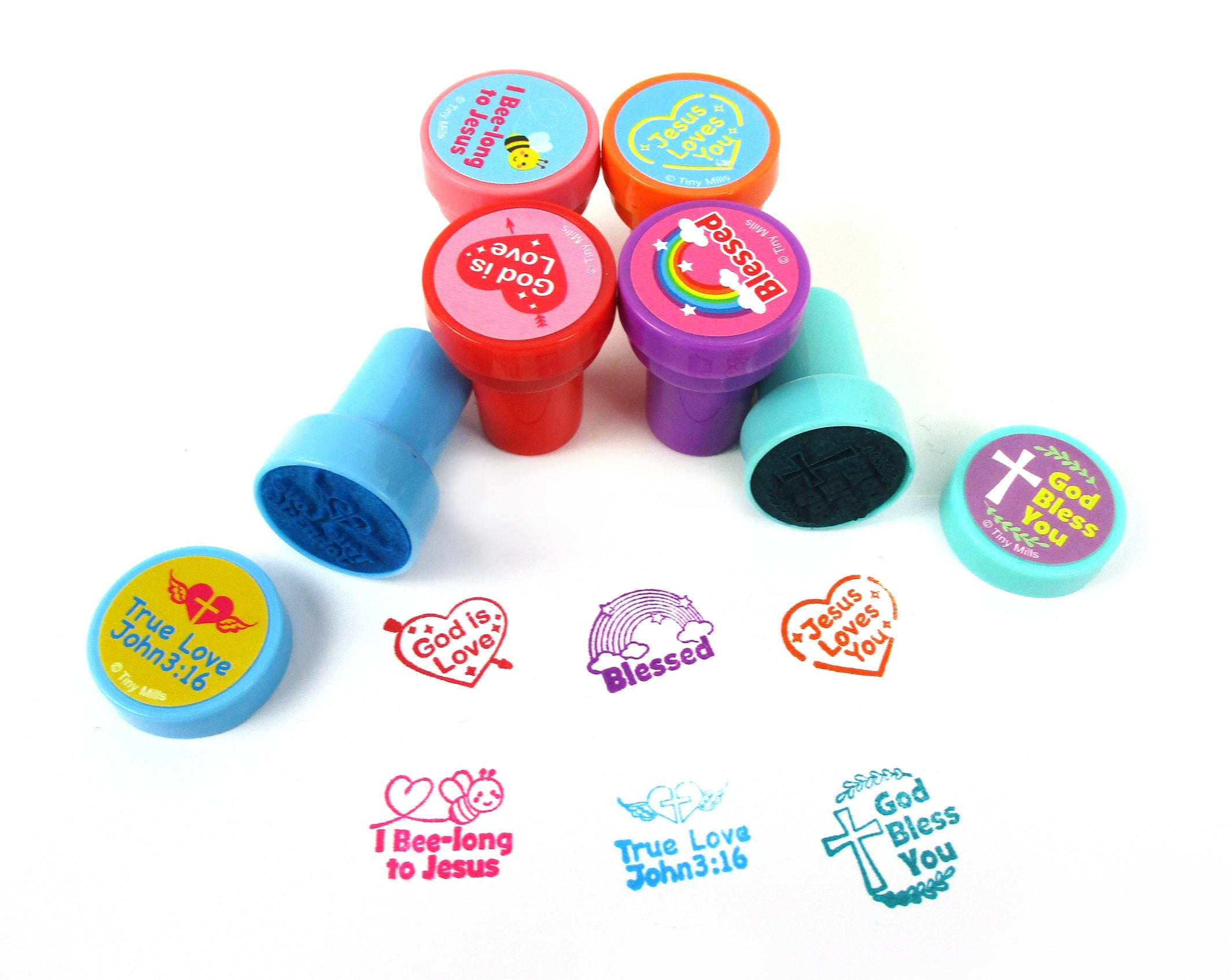 Religious Christian Valentine's Day Stampers