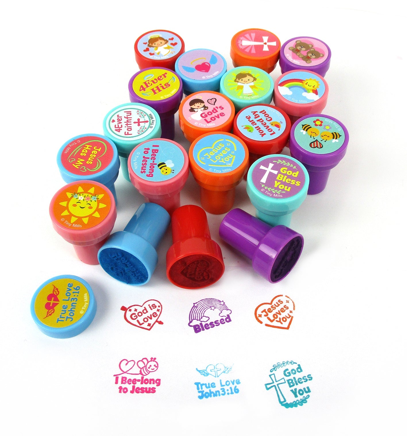 Religious Christian Valentine's Day Stampers