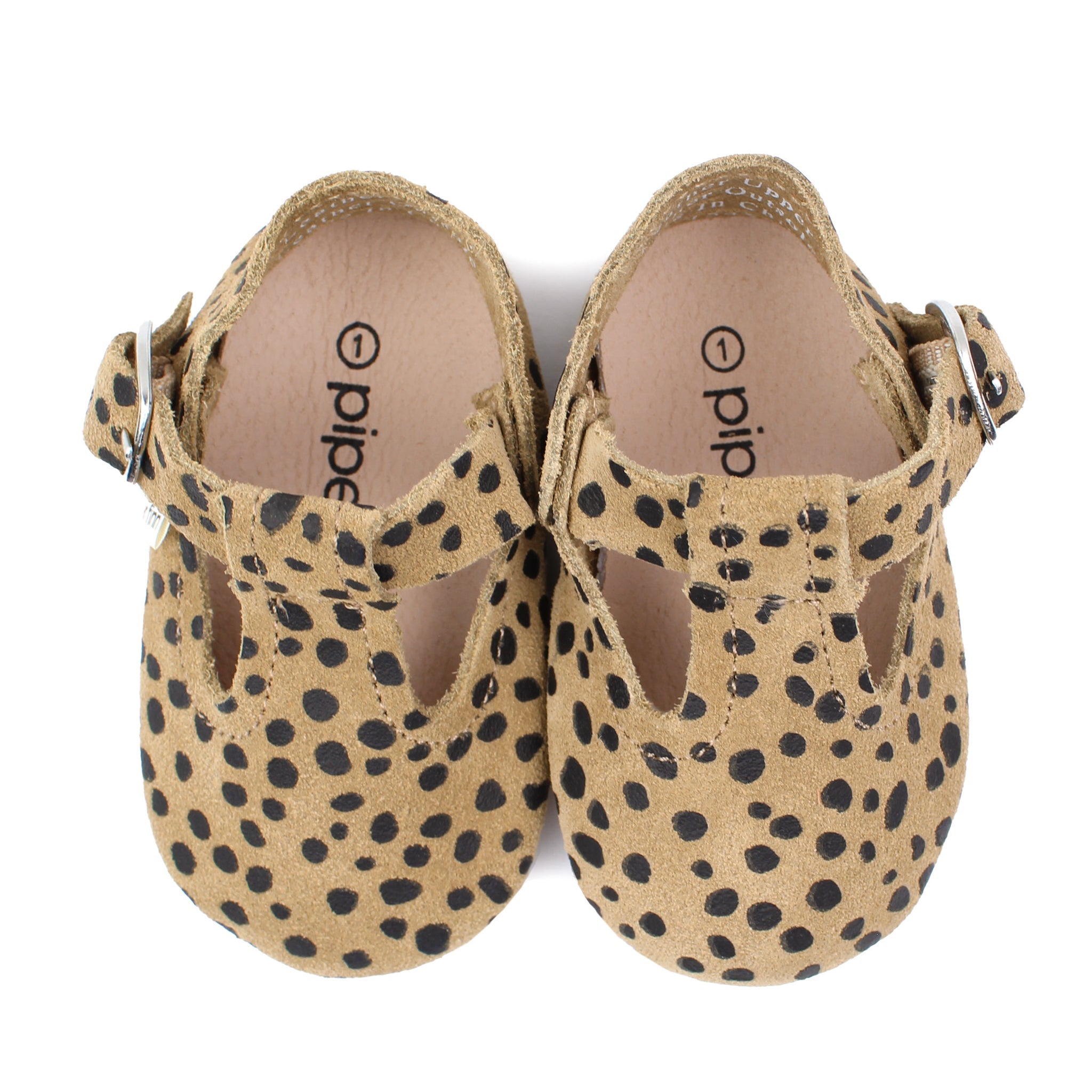 Cheetah - T-strap Mary Jane - Soft Sole