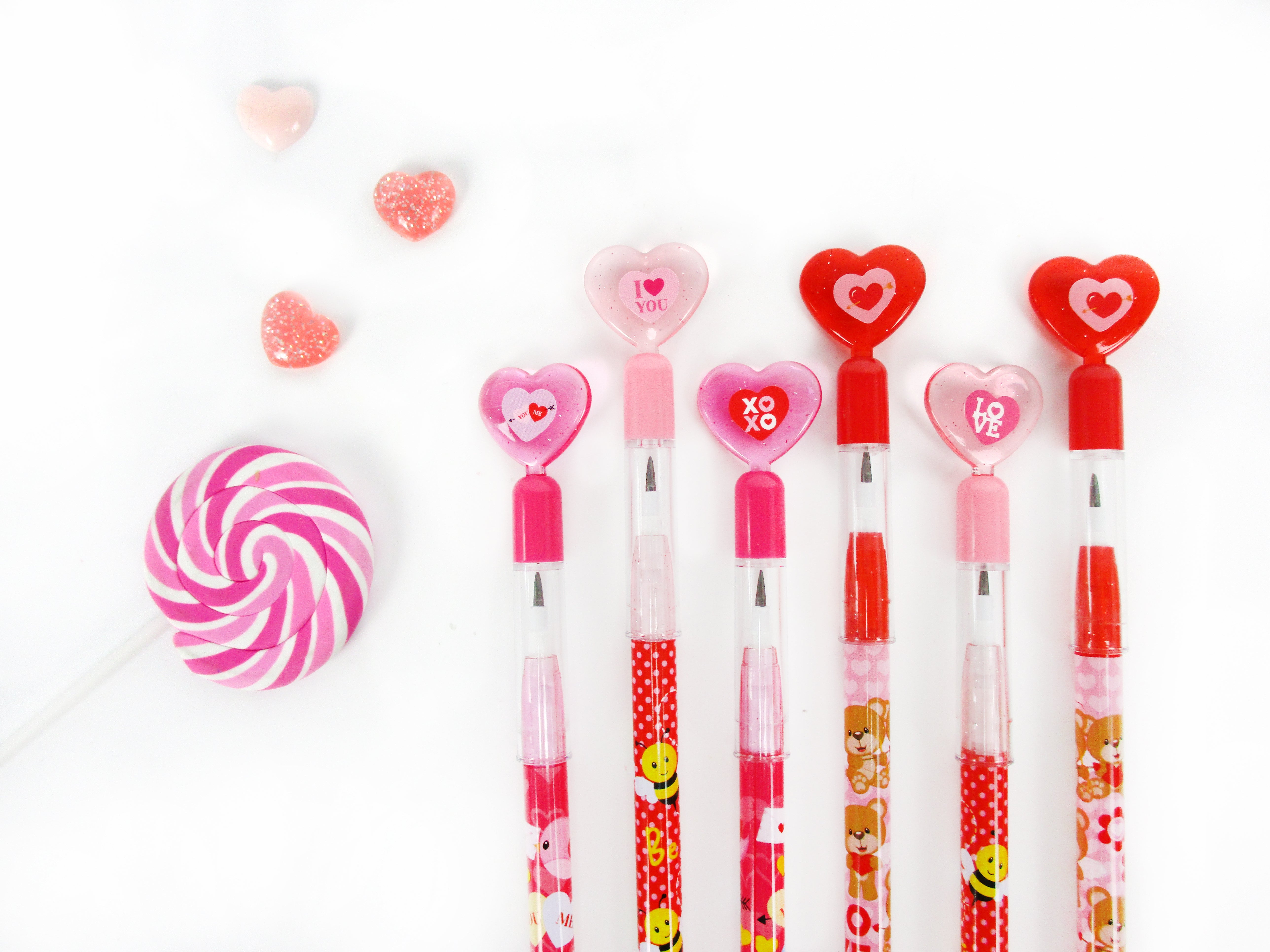Valentine's Day Multi Point Pencils