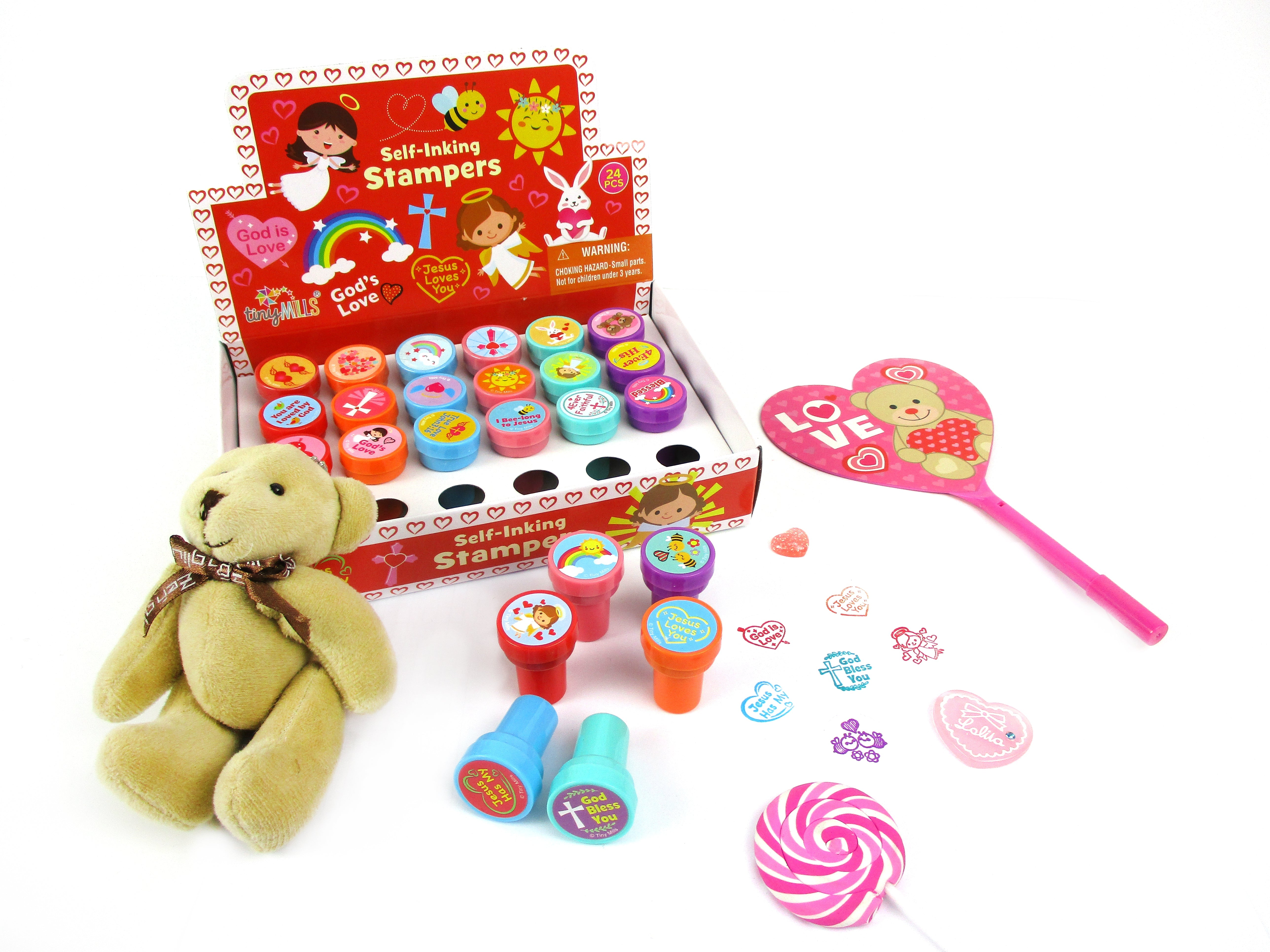 Religious Christian Valentine's Day Stampers