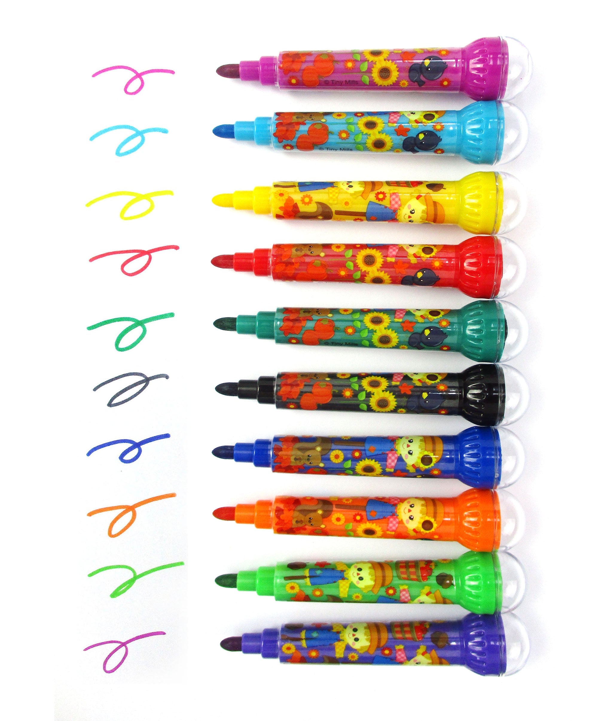Autumn Stamp Marker Set - Set Of 10