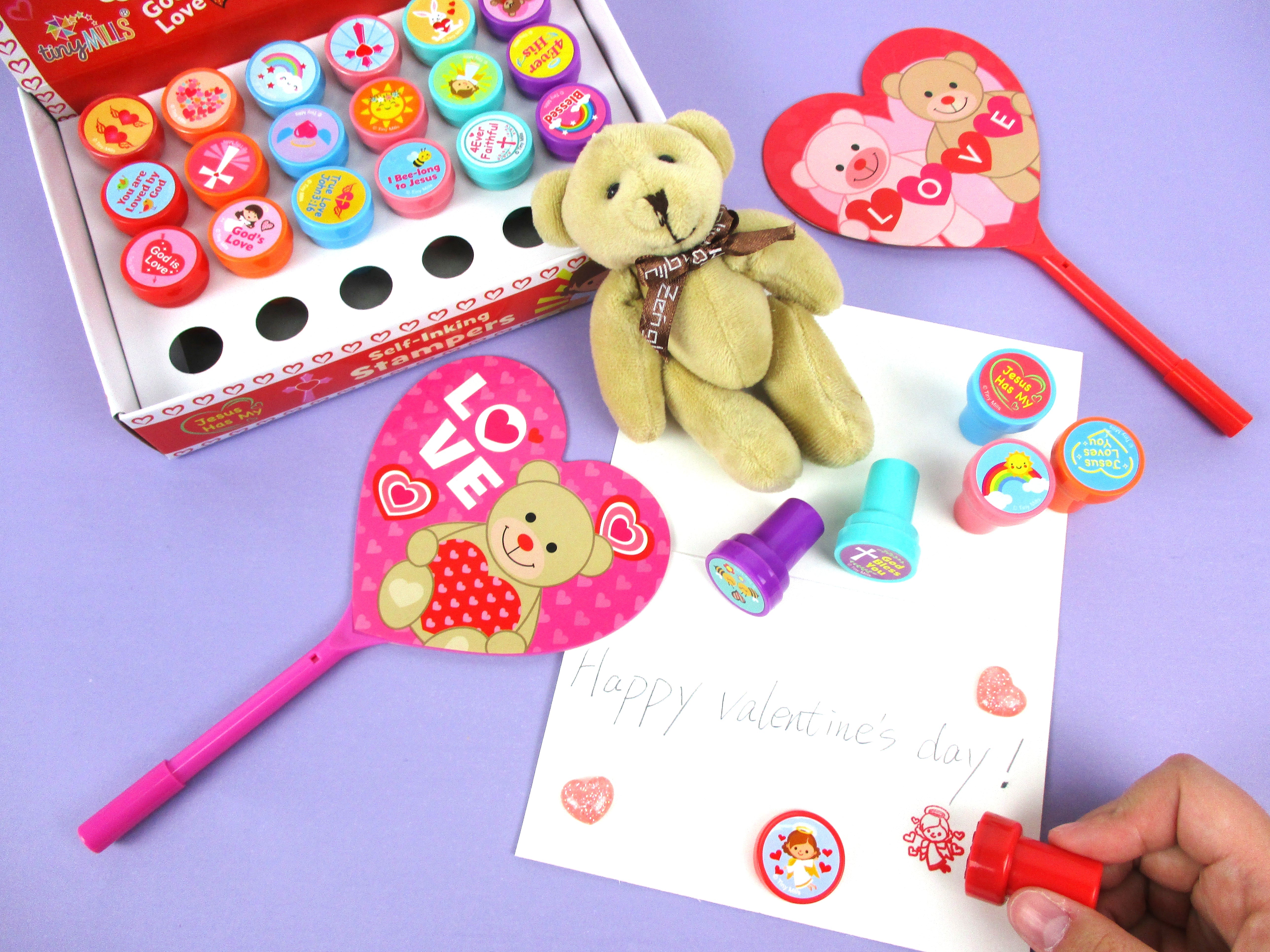 Religious Christian Valentine's Day Stampers