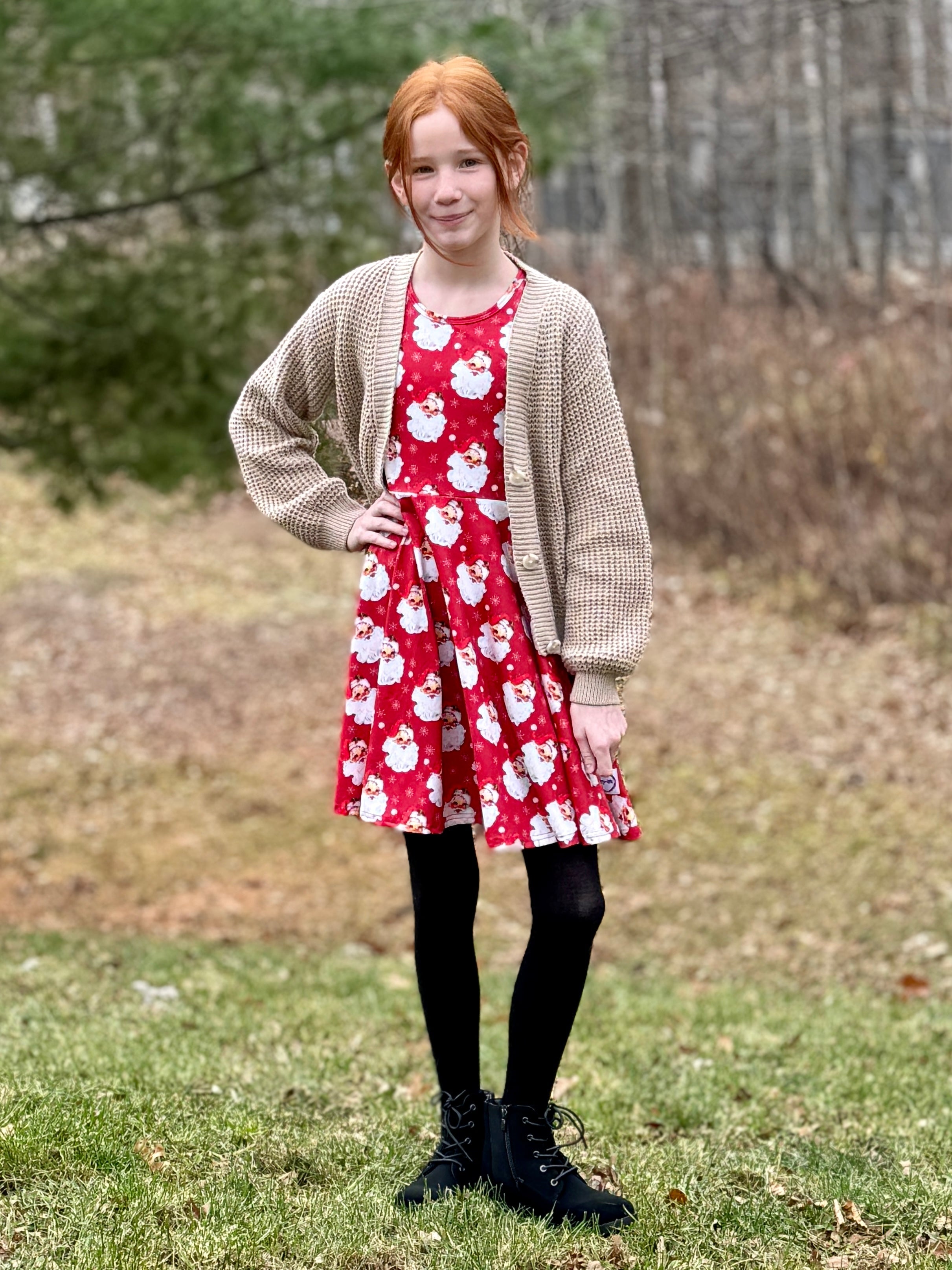 Santa Twirl Dress