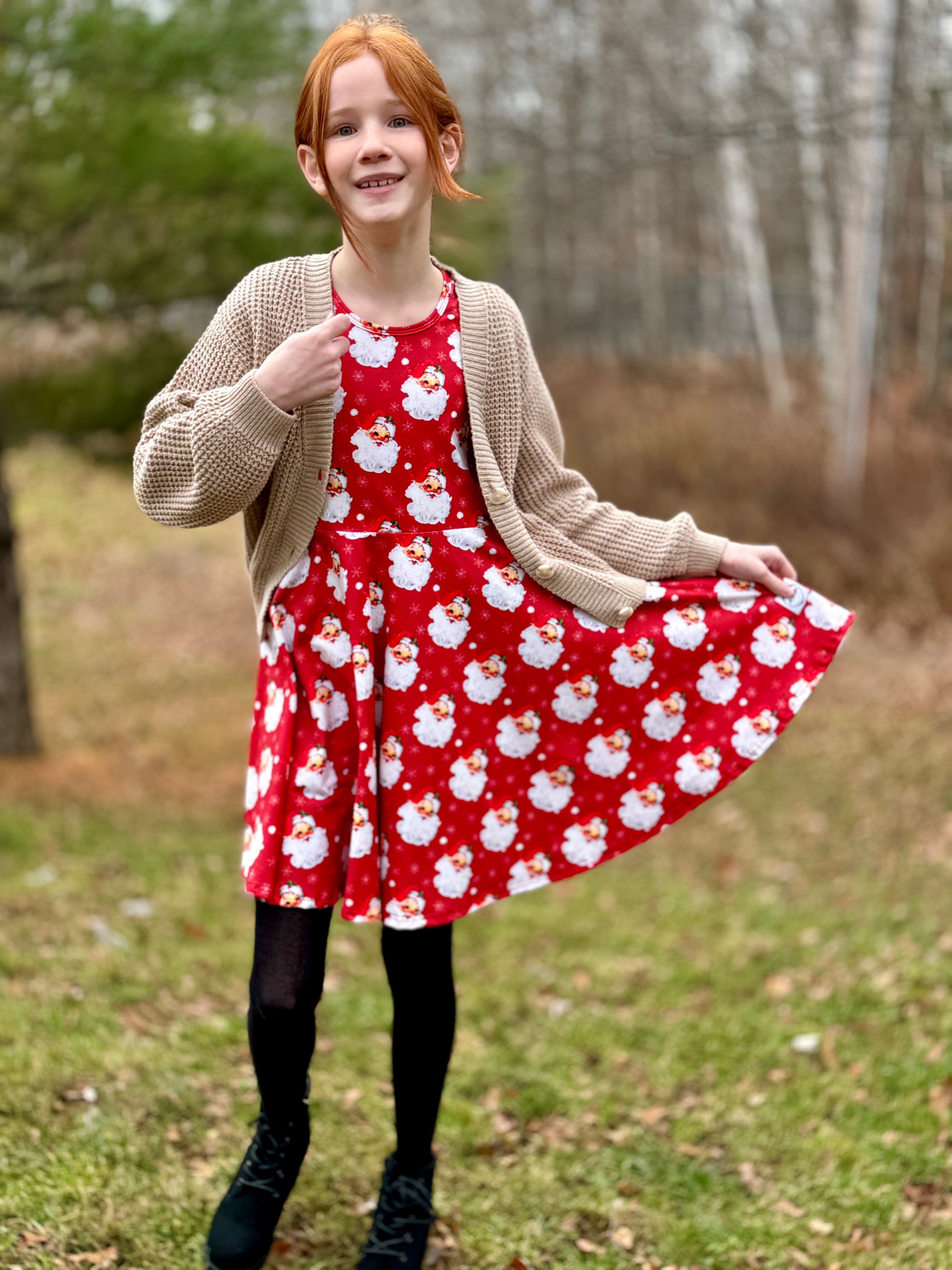 Santa Twirl Dress