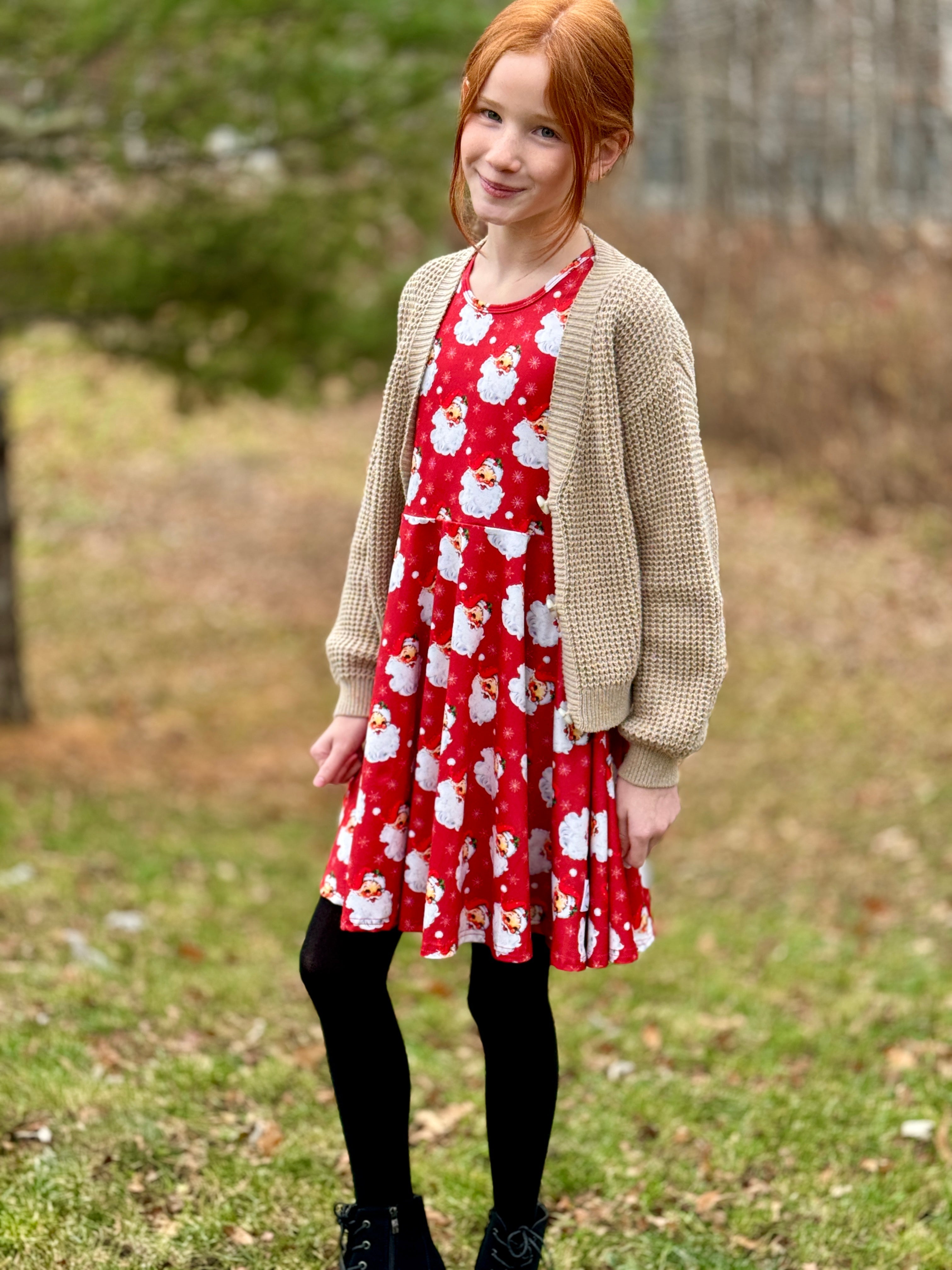 Santa Twirl Dress
