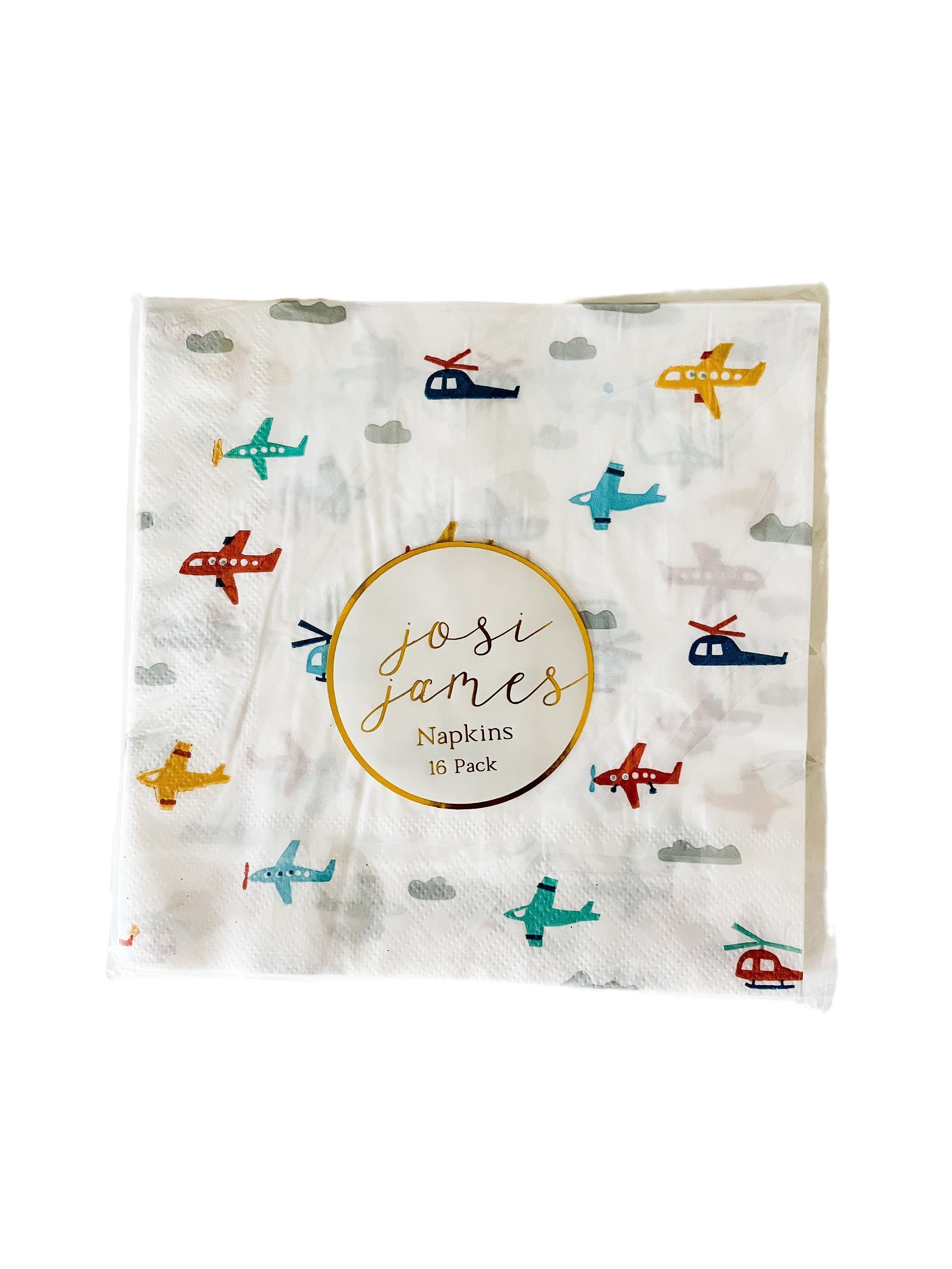 Airplane Napkins Large (16 Per Set)