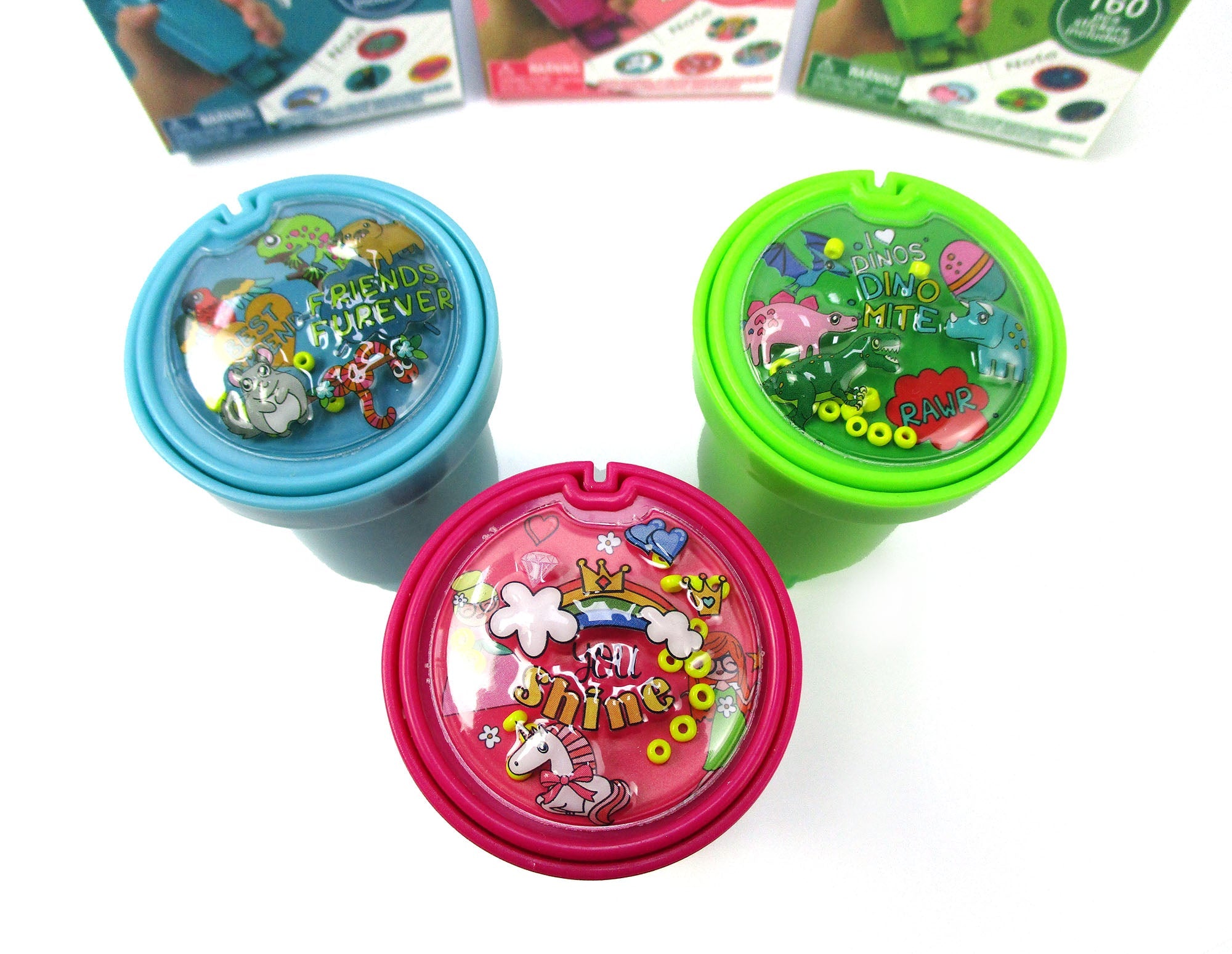 Sticker Stamper - 160 Pcs Sticker Dispenser Set
