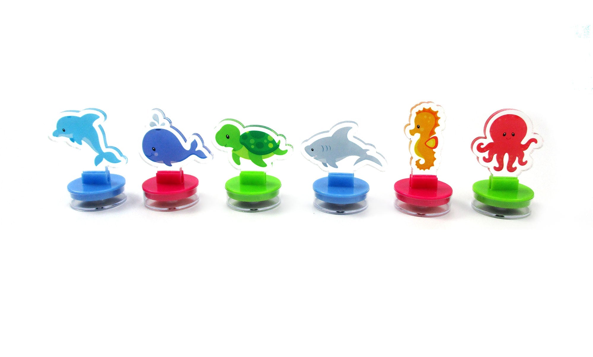 Ocean Animals Acrylic Stamp Set Of 6