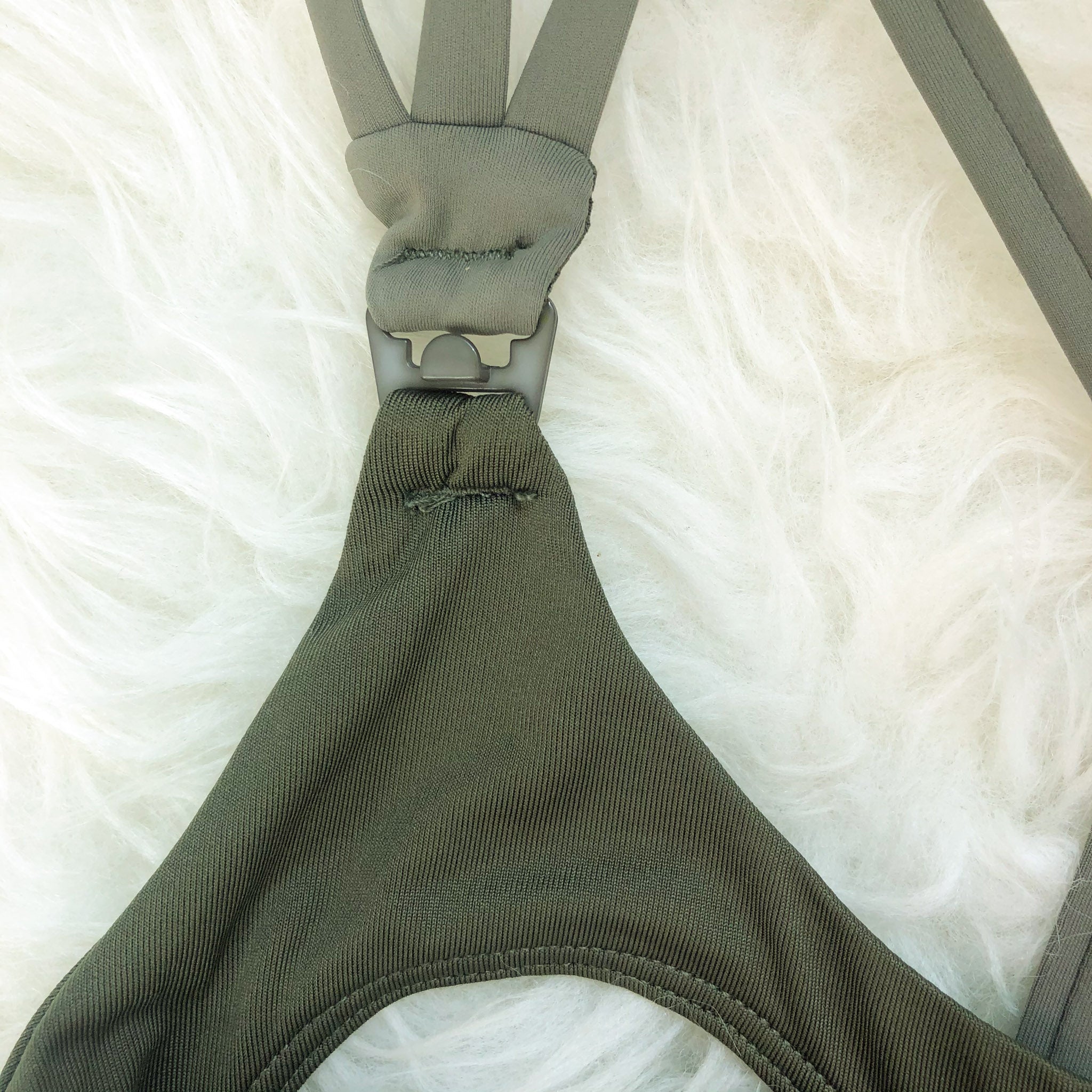 Chloé 3 Running Nursing Sports Bra (dark Olive)