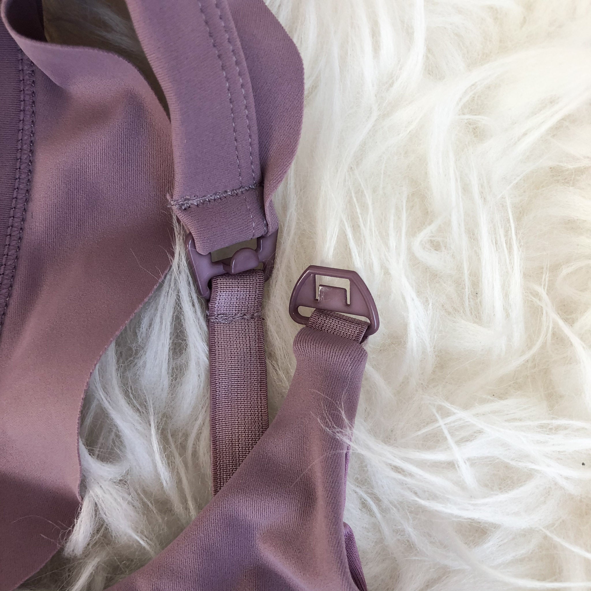 Madison - Medium Support Nursing Sport Bra (lavender Smoke)