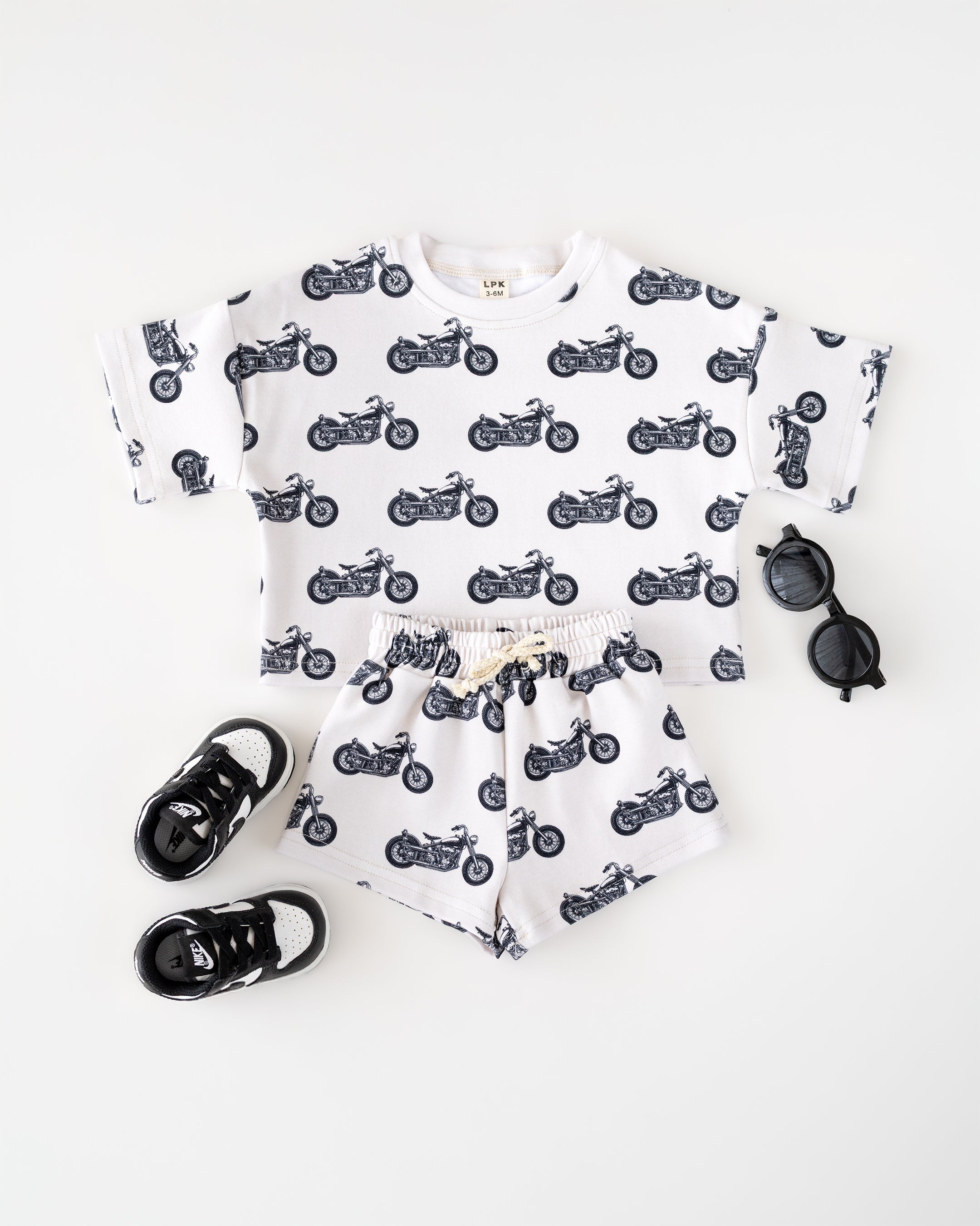 Shorts Set | Born To Ride