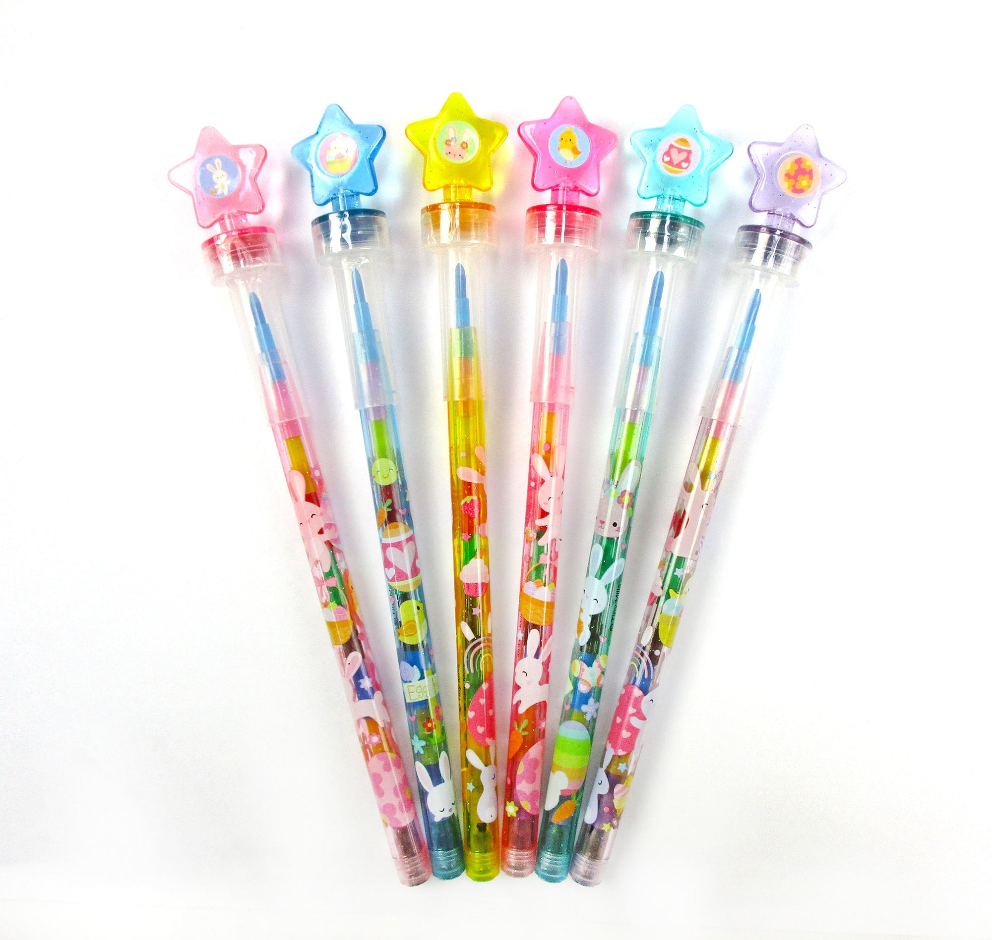 New Easter Sunday Stackable Crayon With Stamper Topper