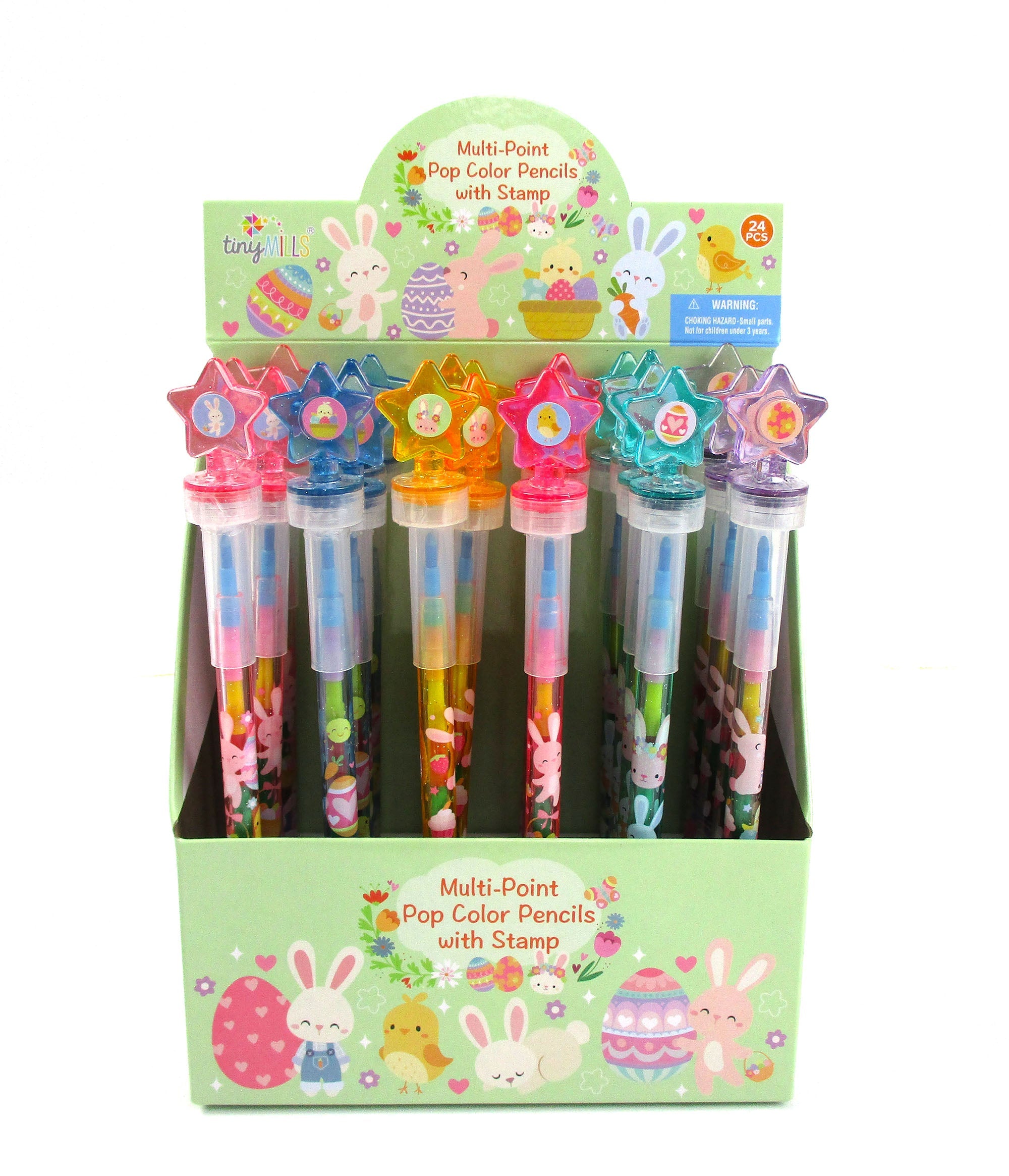 New Easter Sunday Stackable Crayon With Stamper Topper