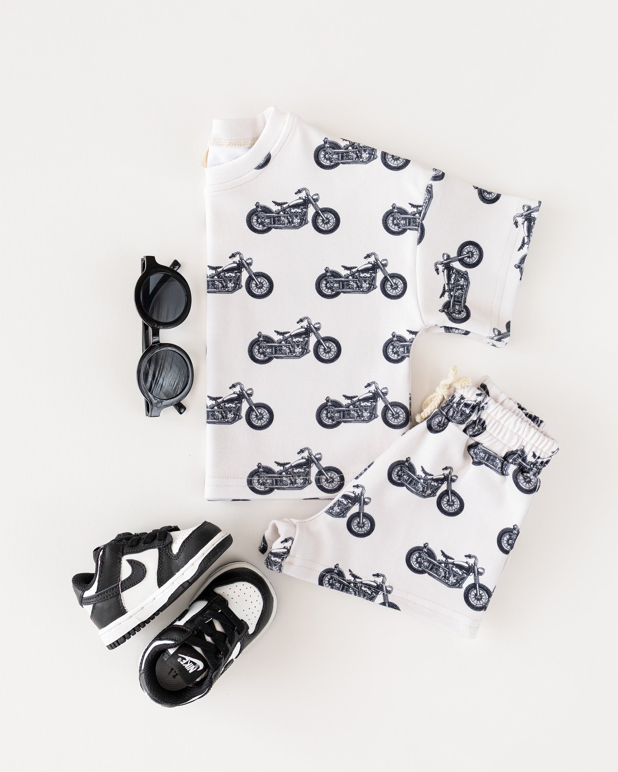 Shorts Set | Born To Ride