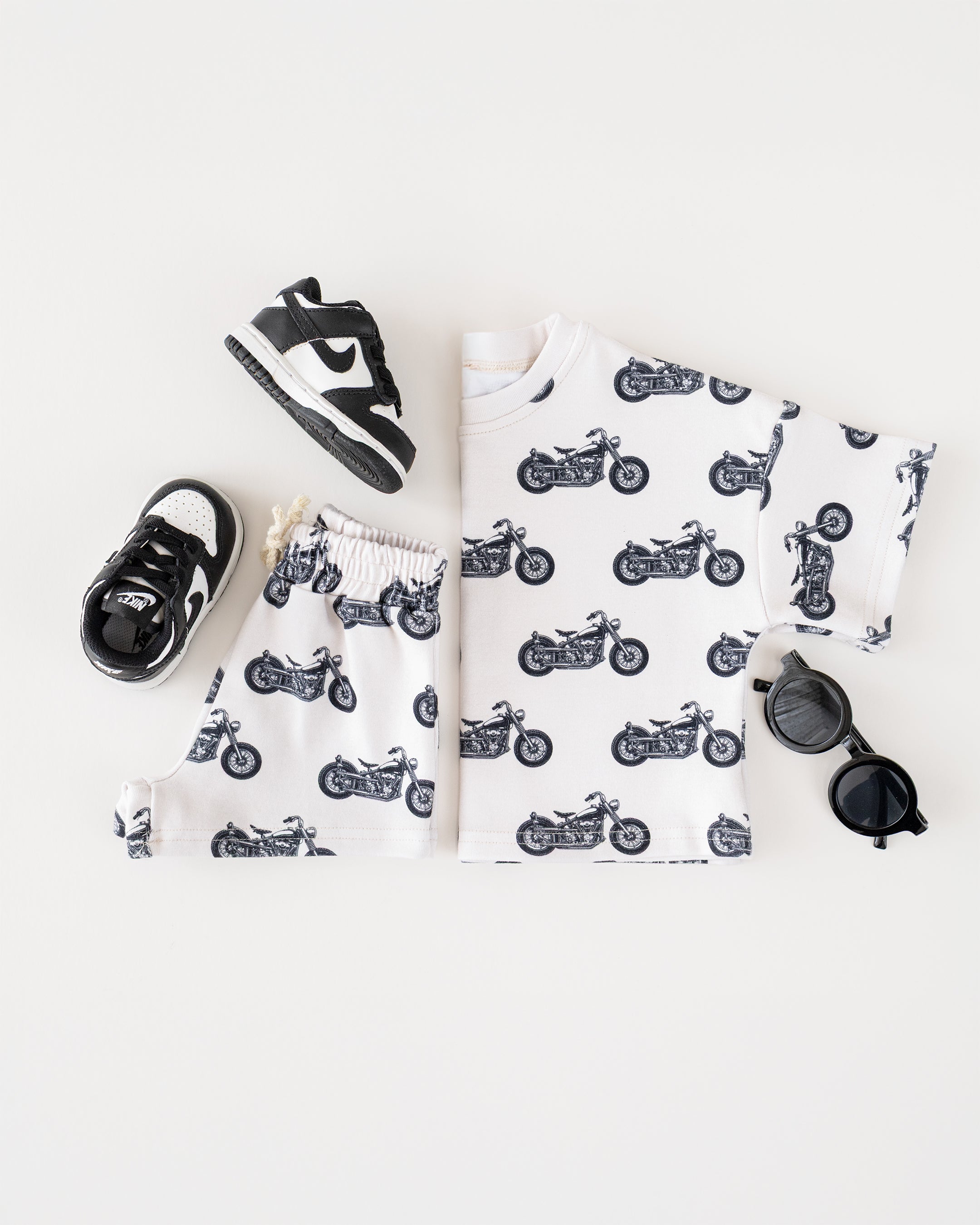 Shorts Set | Born To Ride