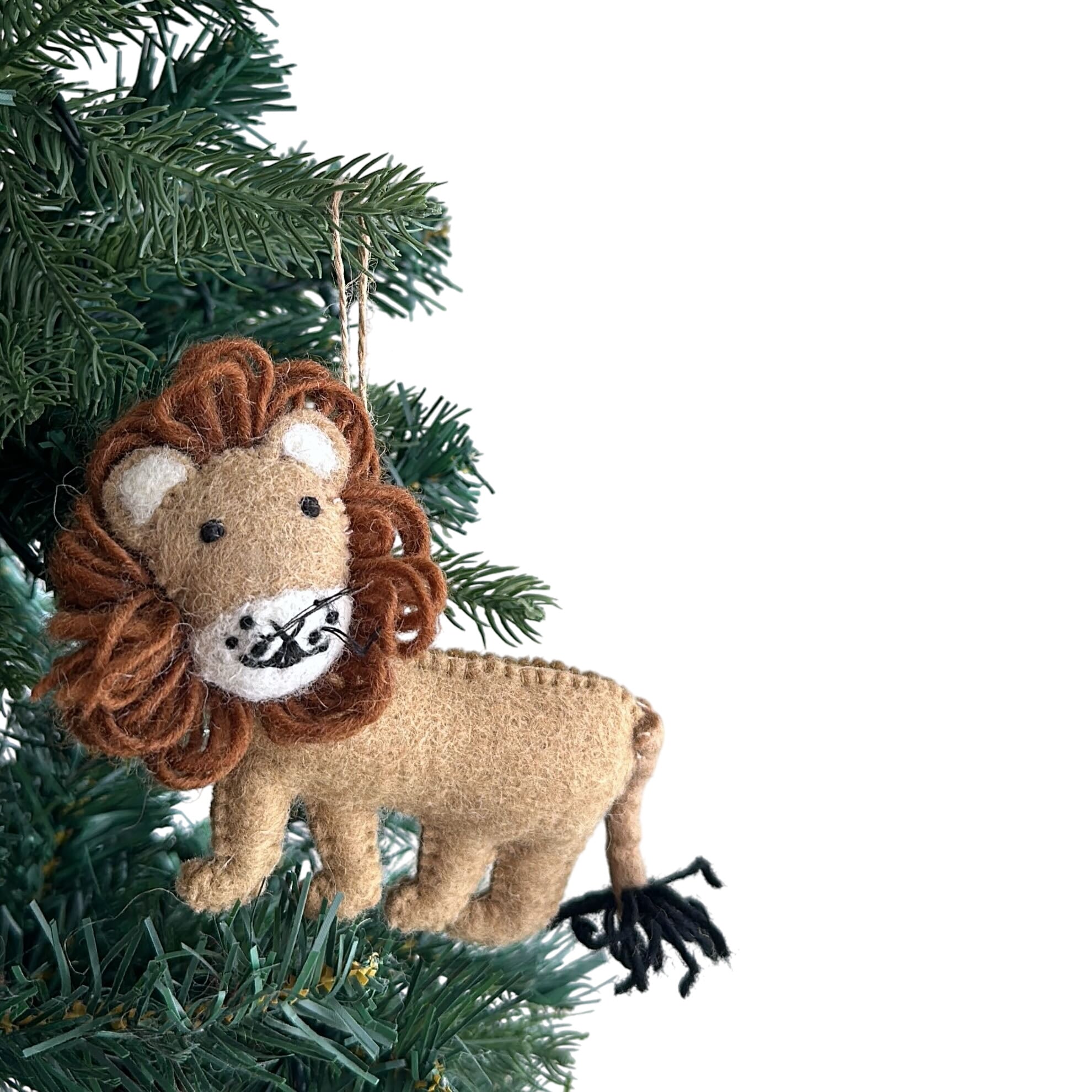 Felt Ornament - Lion