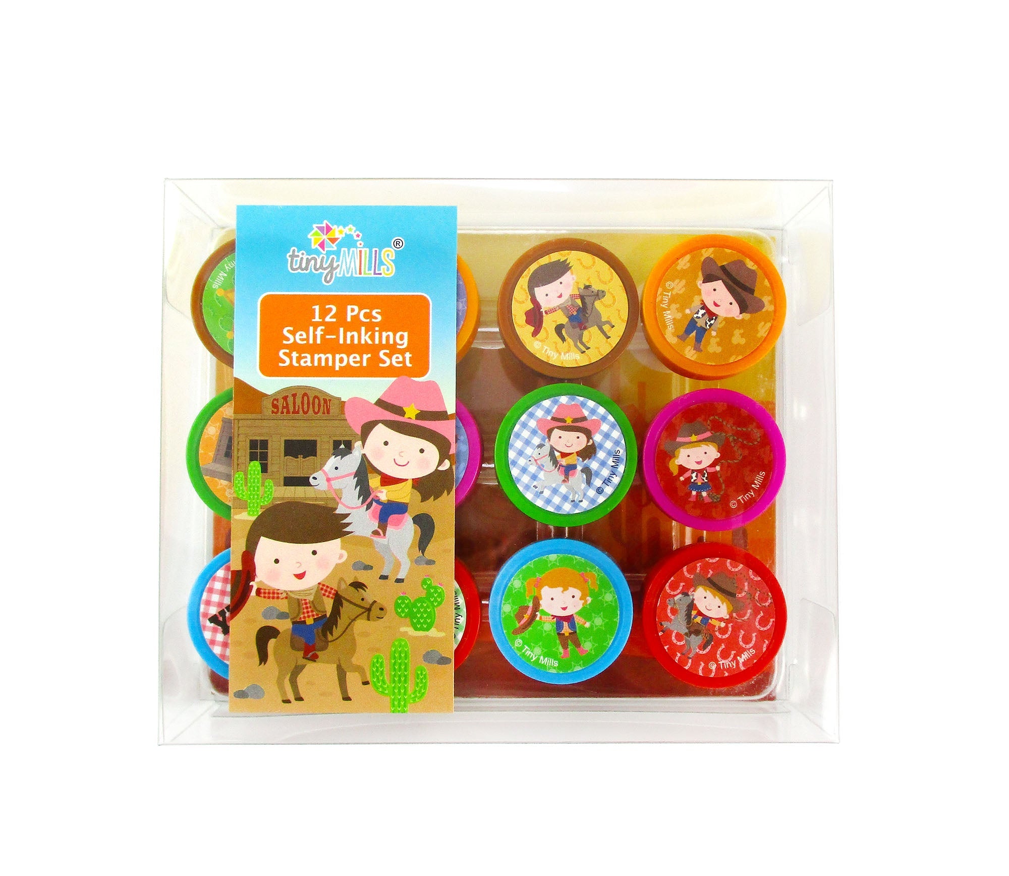 Western Cowboy & Cowgirl Stamp Kit