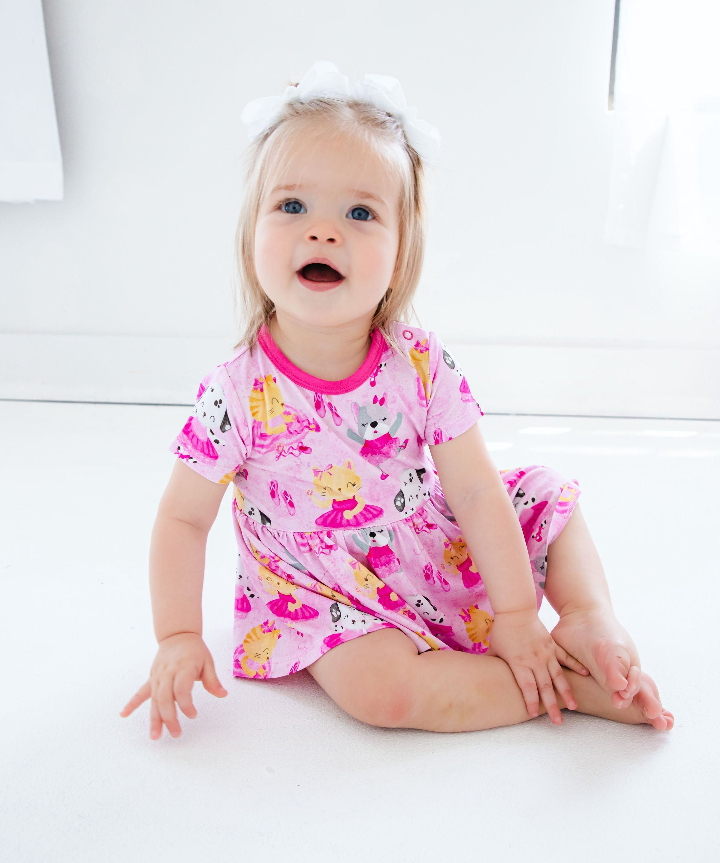 Cassie Birdie Peplum Set