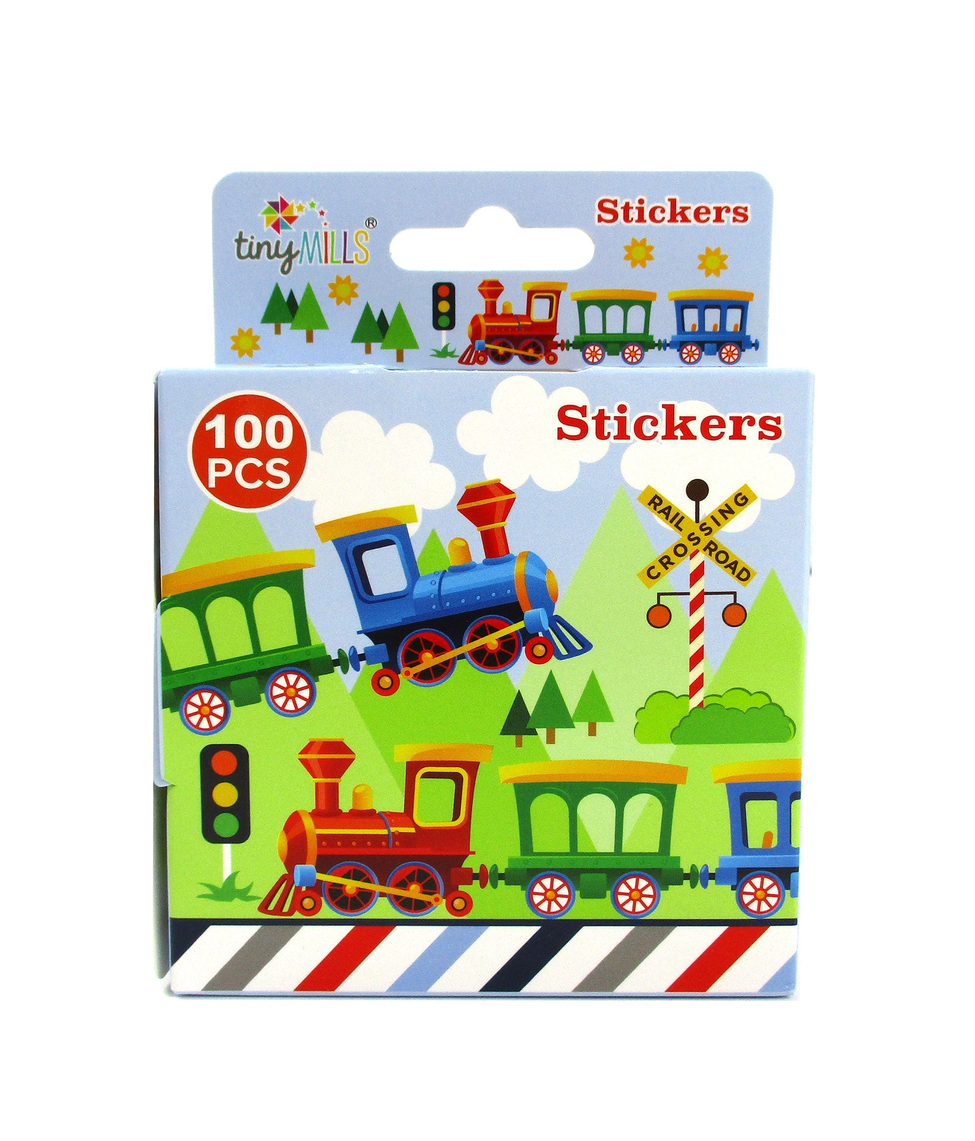 Train Stickers 100 Stickers/dispenser, Pack Of 1, 6 Or 12 Dispensers