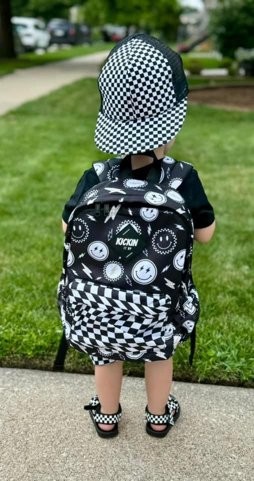 Black Rad Vibes Mid-size Backpack