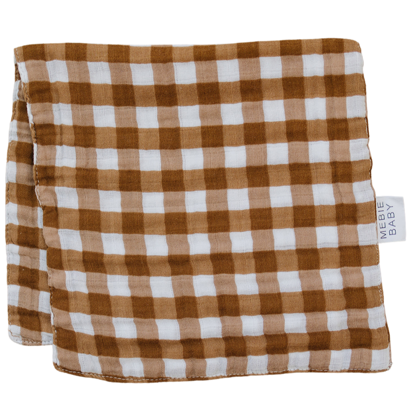 Gingham Burp Cloth