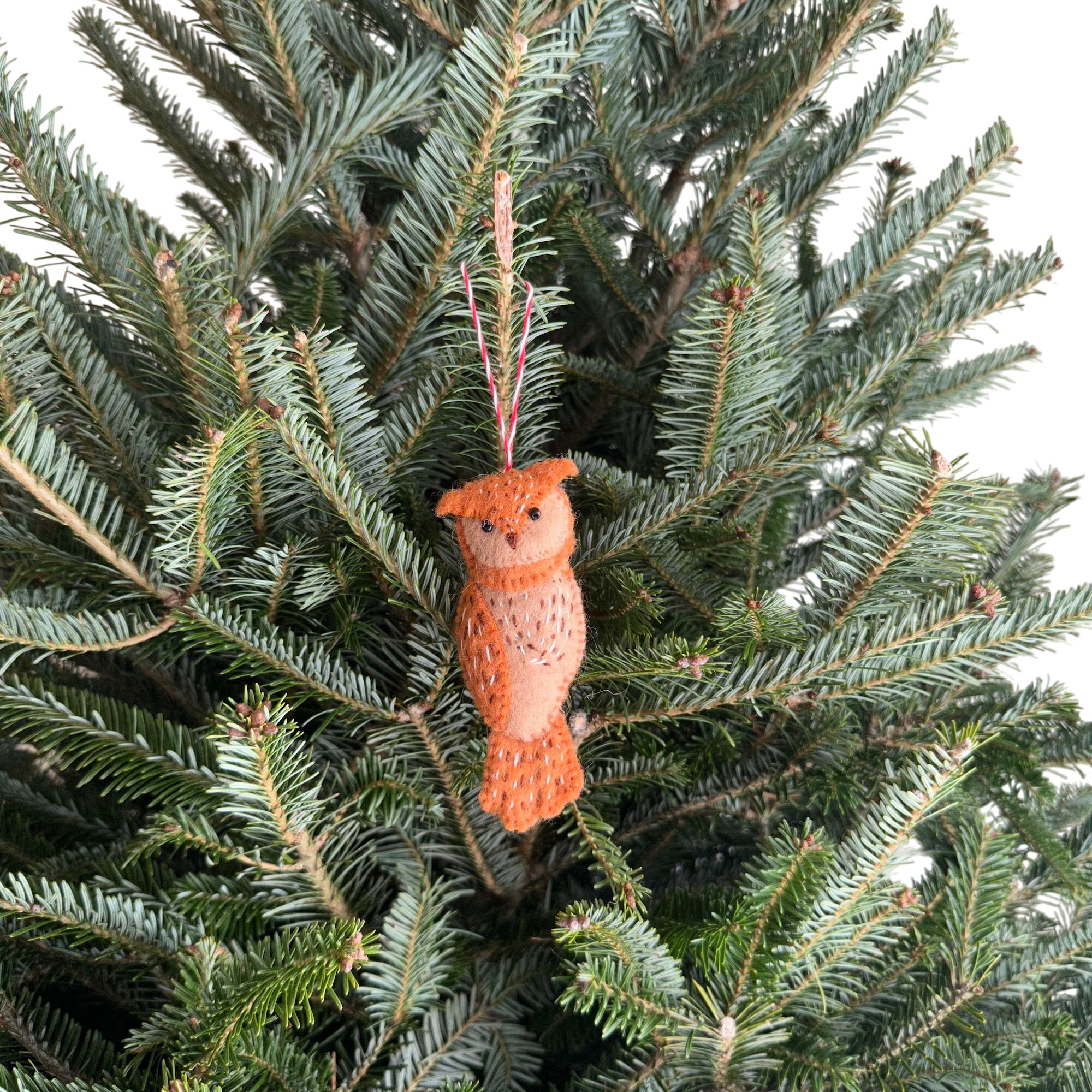 Felt Ornament - Owl Family