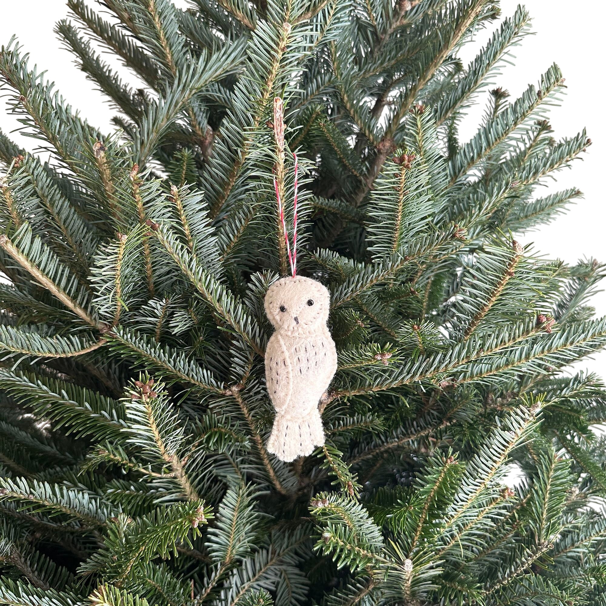 Felt Ornament - Owl Family