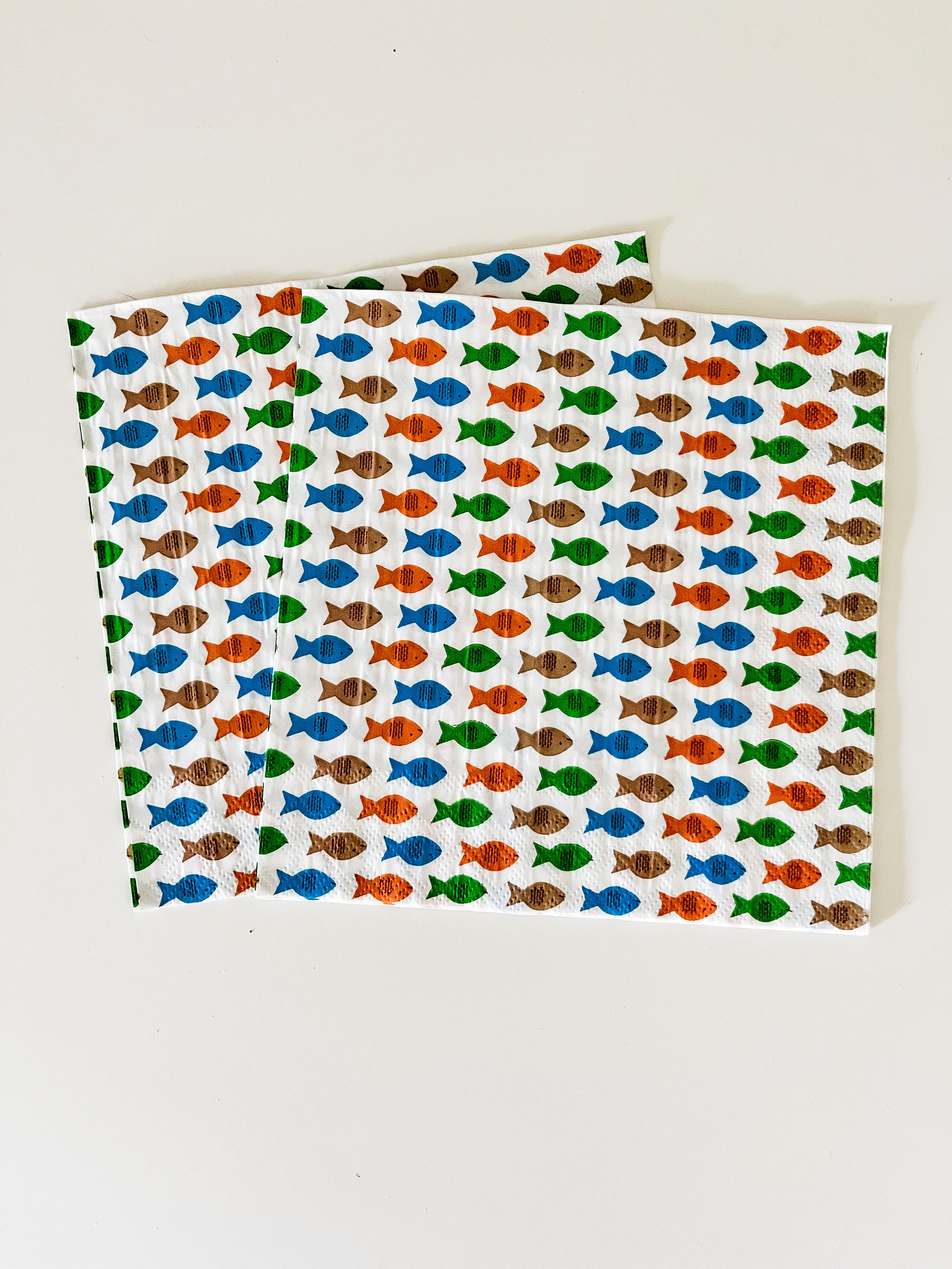 Fishing Napkins Large