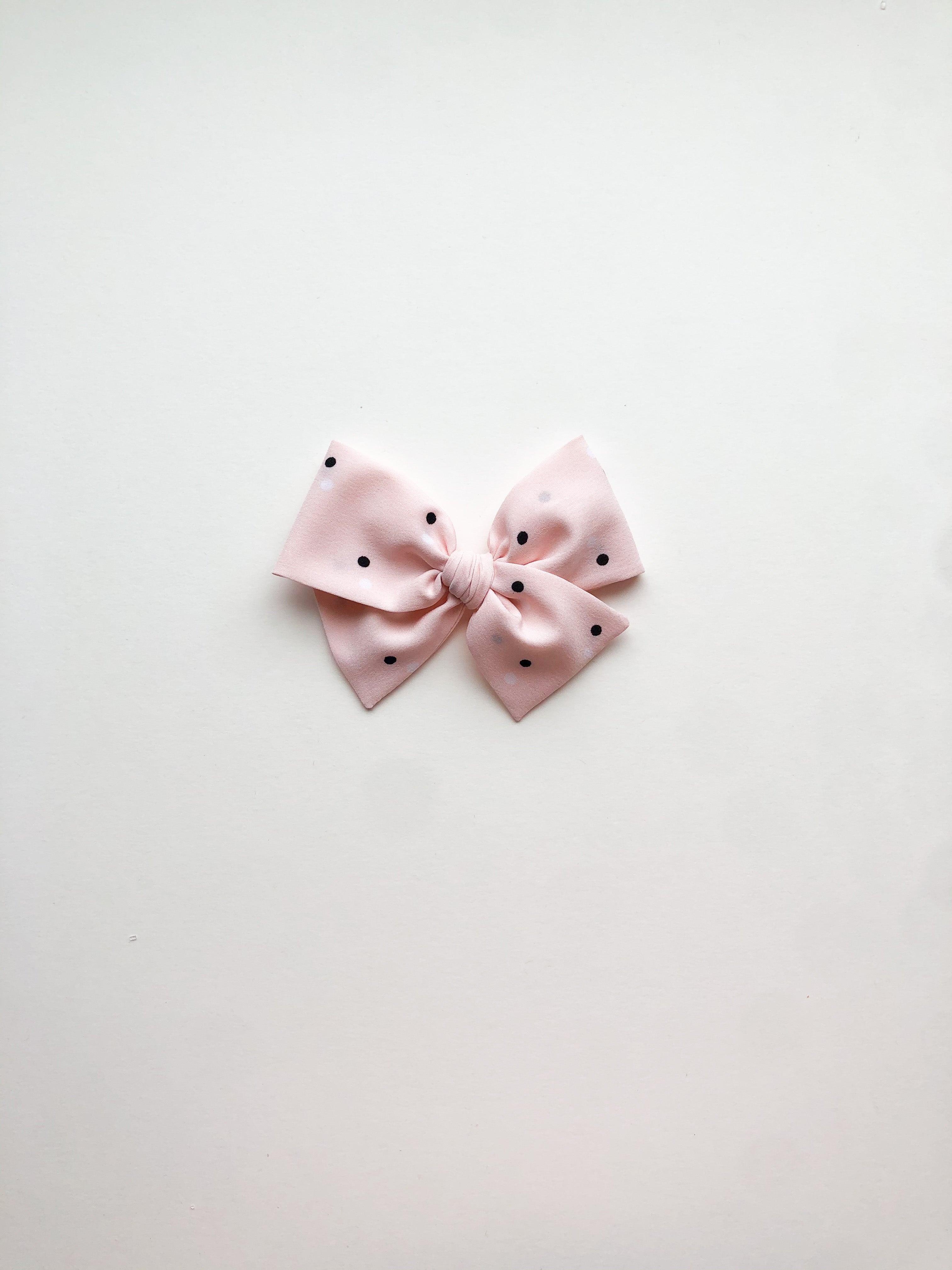 Pink Polka Dot Pinwheel