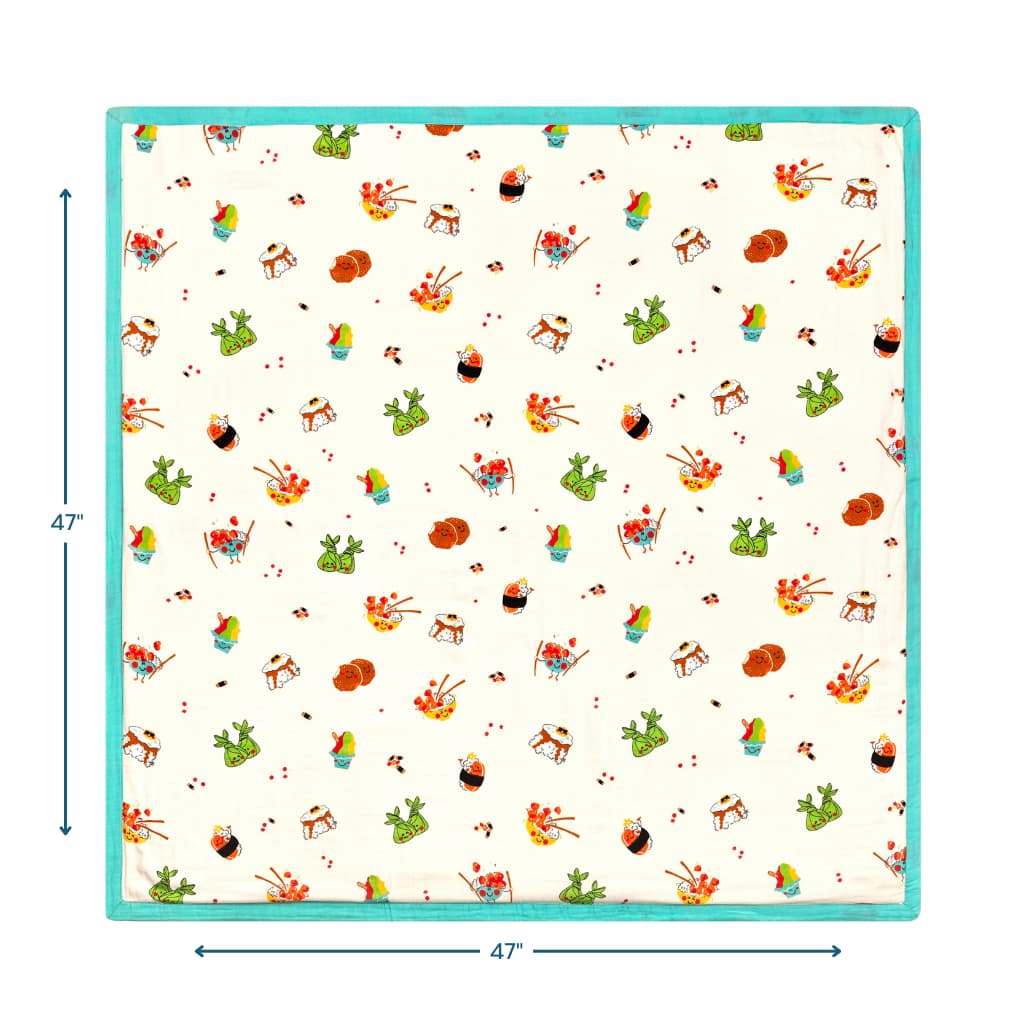 Island Mixed Plate Baby Quilt