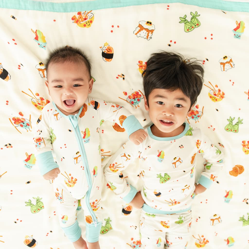 Island Mixed Plate Baby Quilt