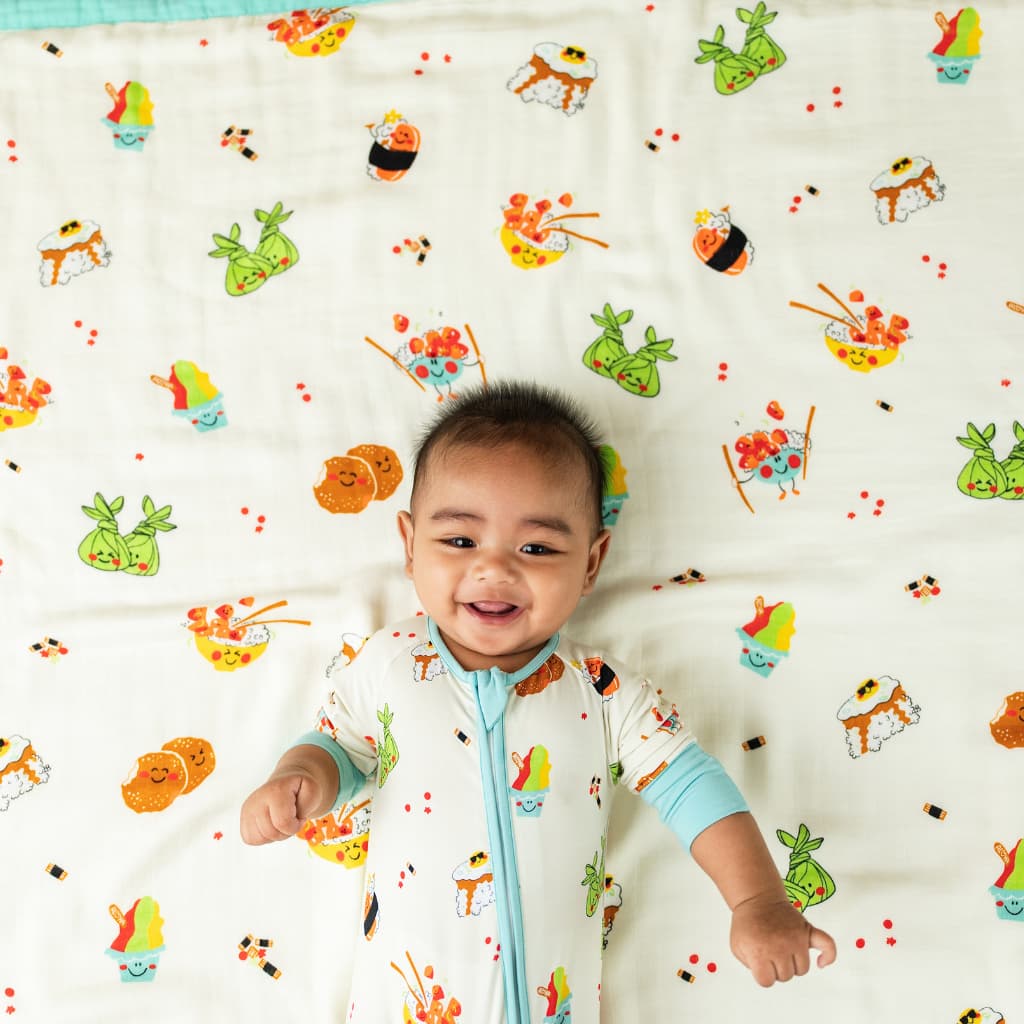 Island Mixed Plate Baby Quilt