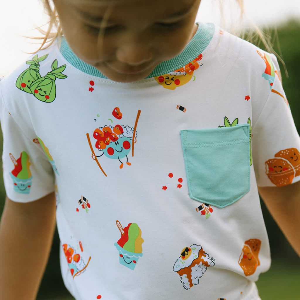 Island Mixed Plate Bamboo Tee