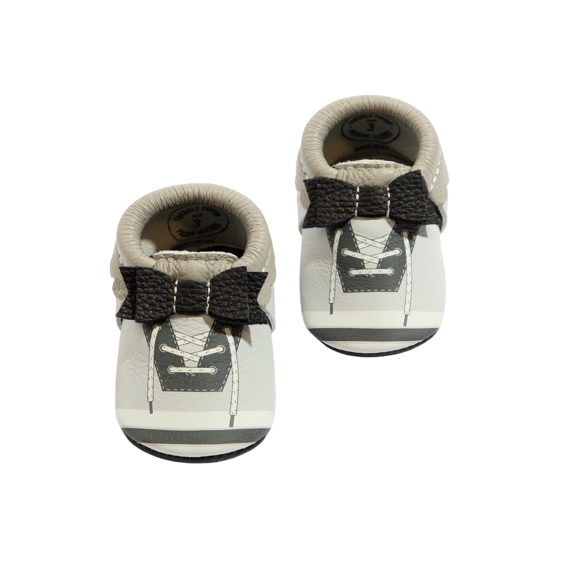 Ice Ice Baby Bow Baby Shoe