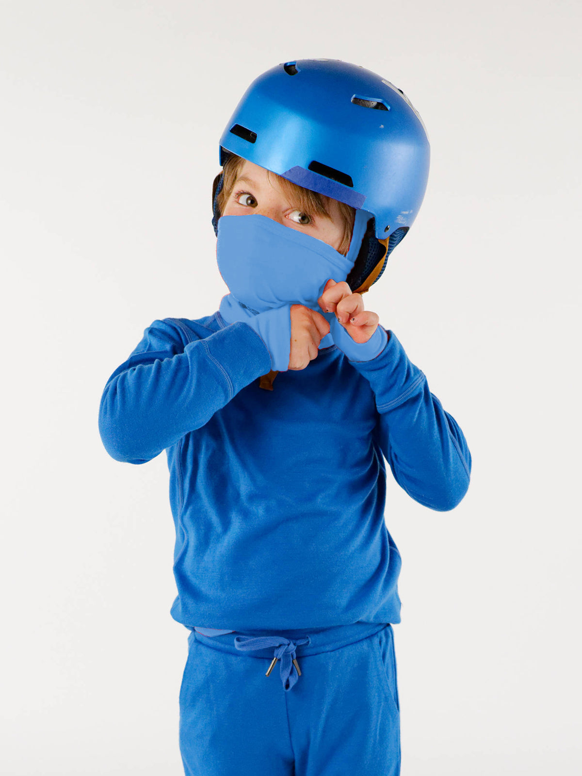 Merino Balaclava With Ponytail Hole – All Ages