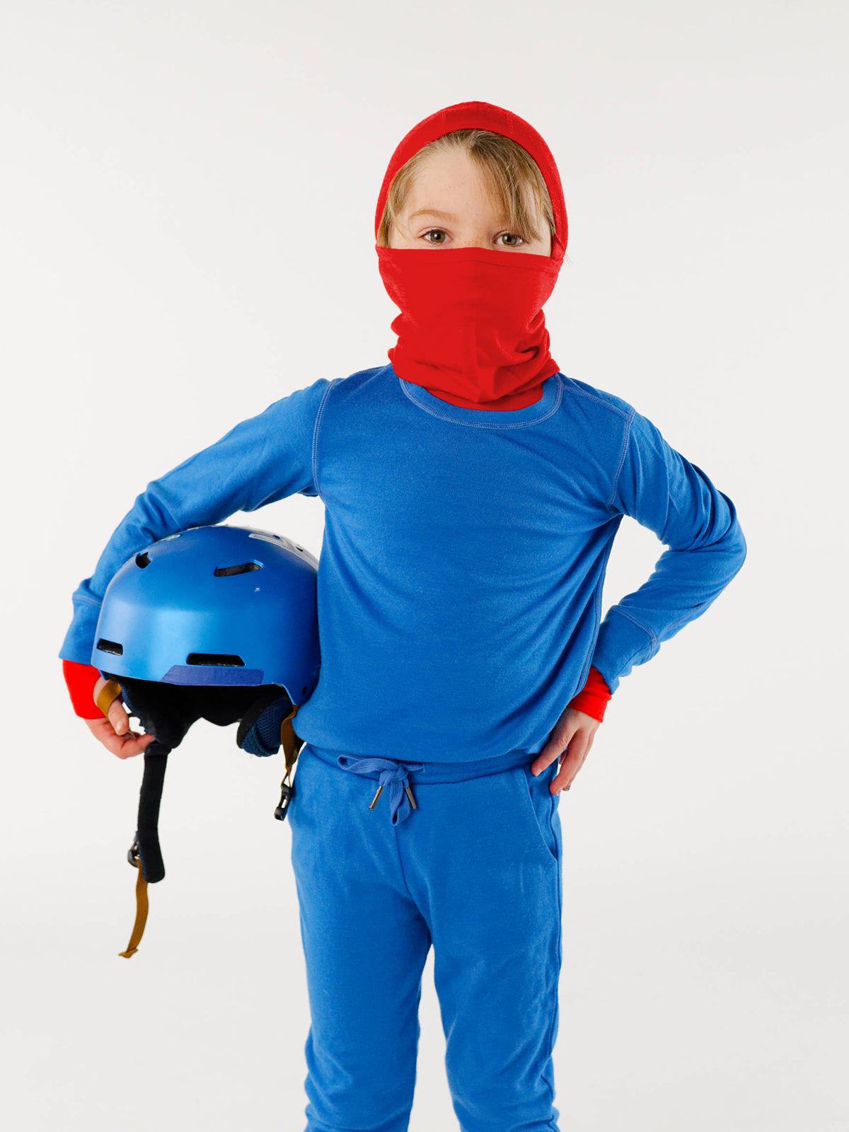 Merino Balaclava With Ponytail Hole – All Ages