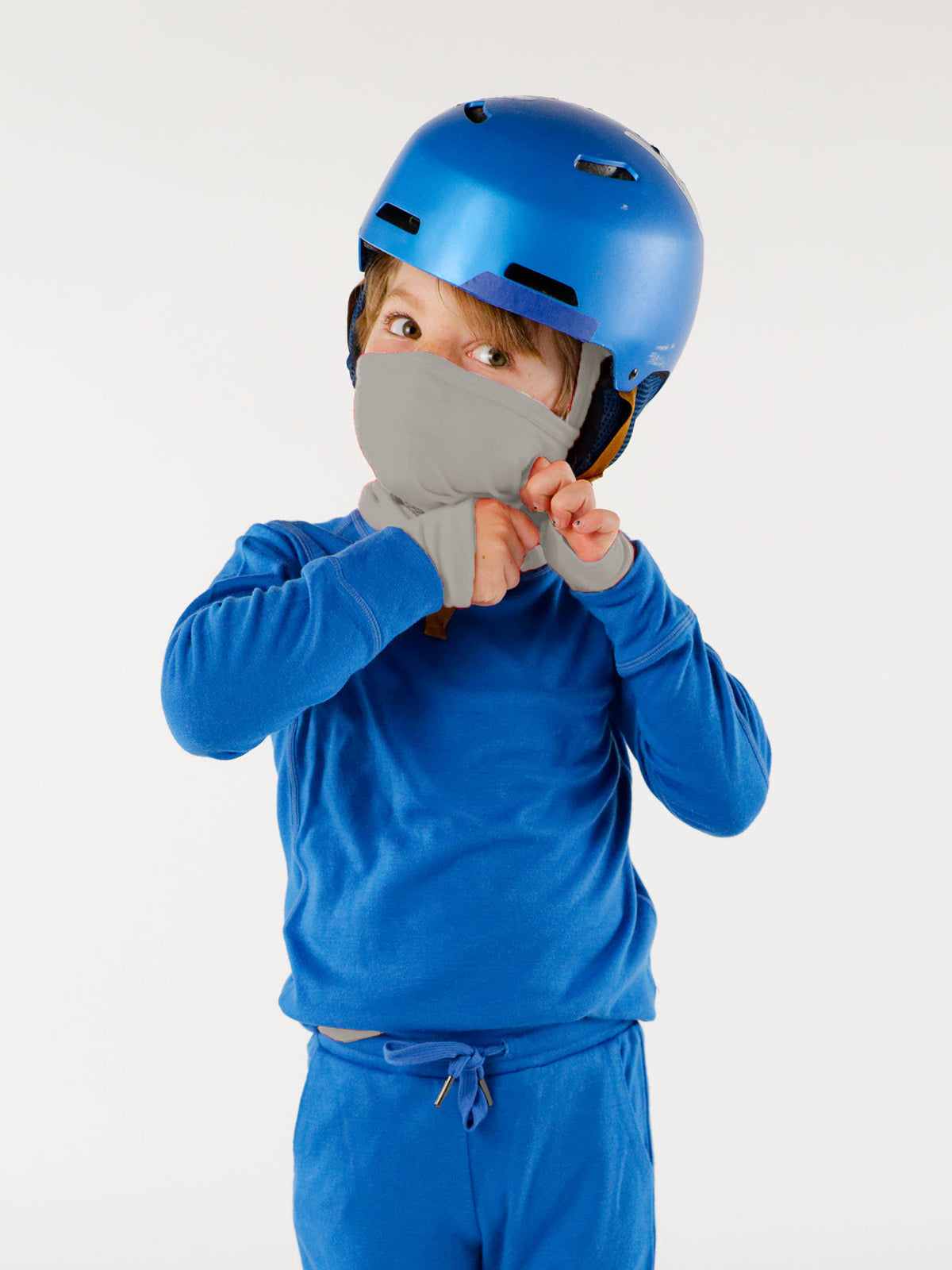 Merino Balaclava With Ponytail Hole – All Ages