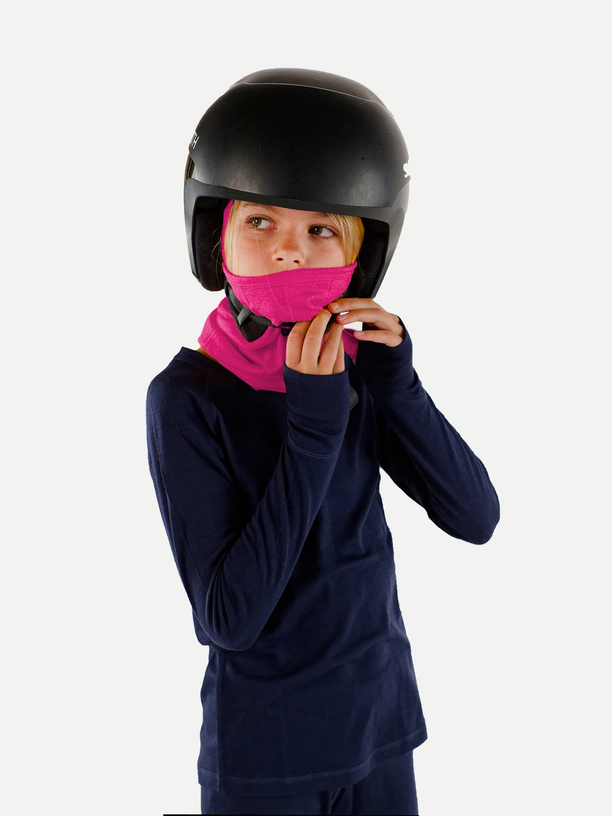 Merino Balaclava With Ponytail Hole – All Ages