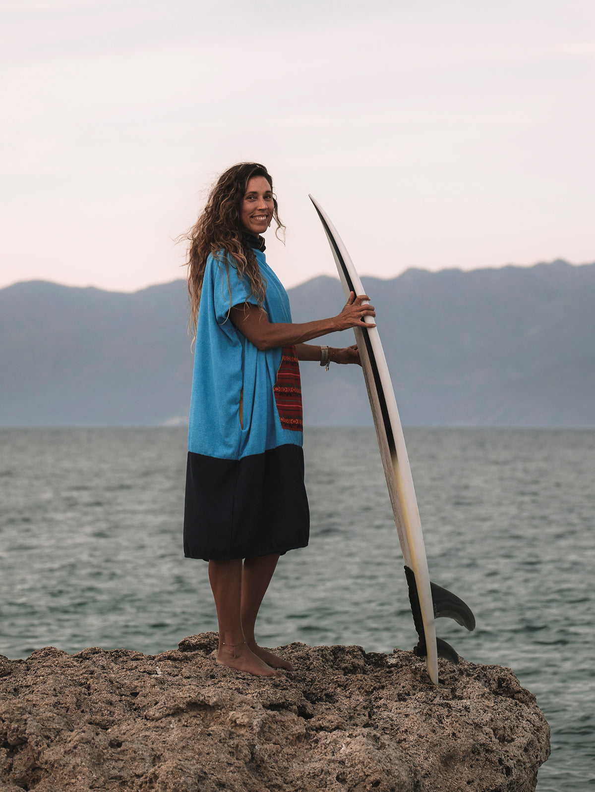 X Surreal Towel Poncho: Unisex