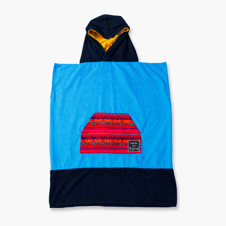 X Surreal Towel Poncho: Unisex