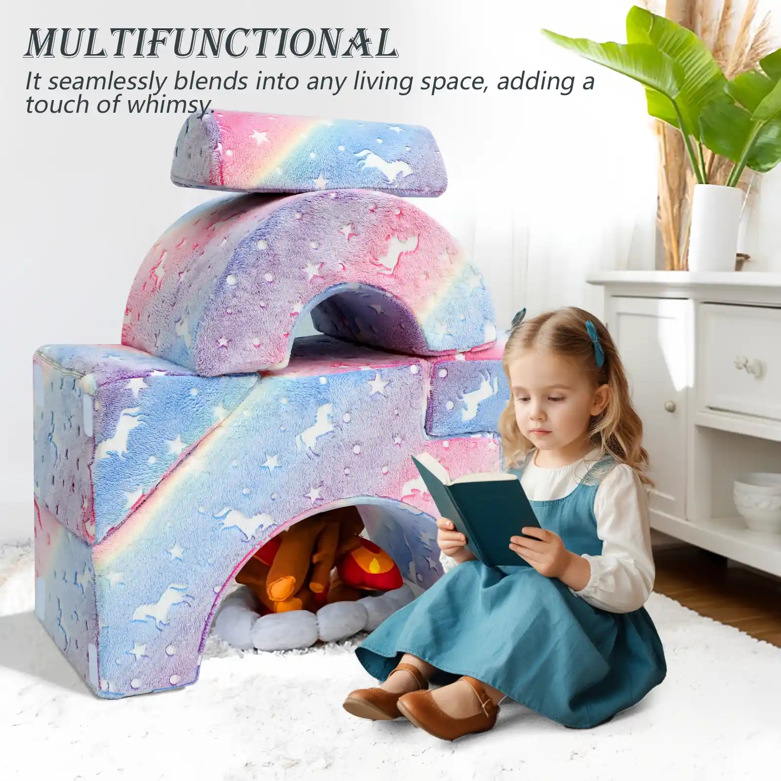 Kids Modular Couch-climbing Play Couch