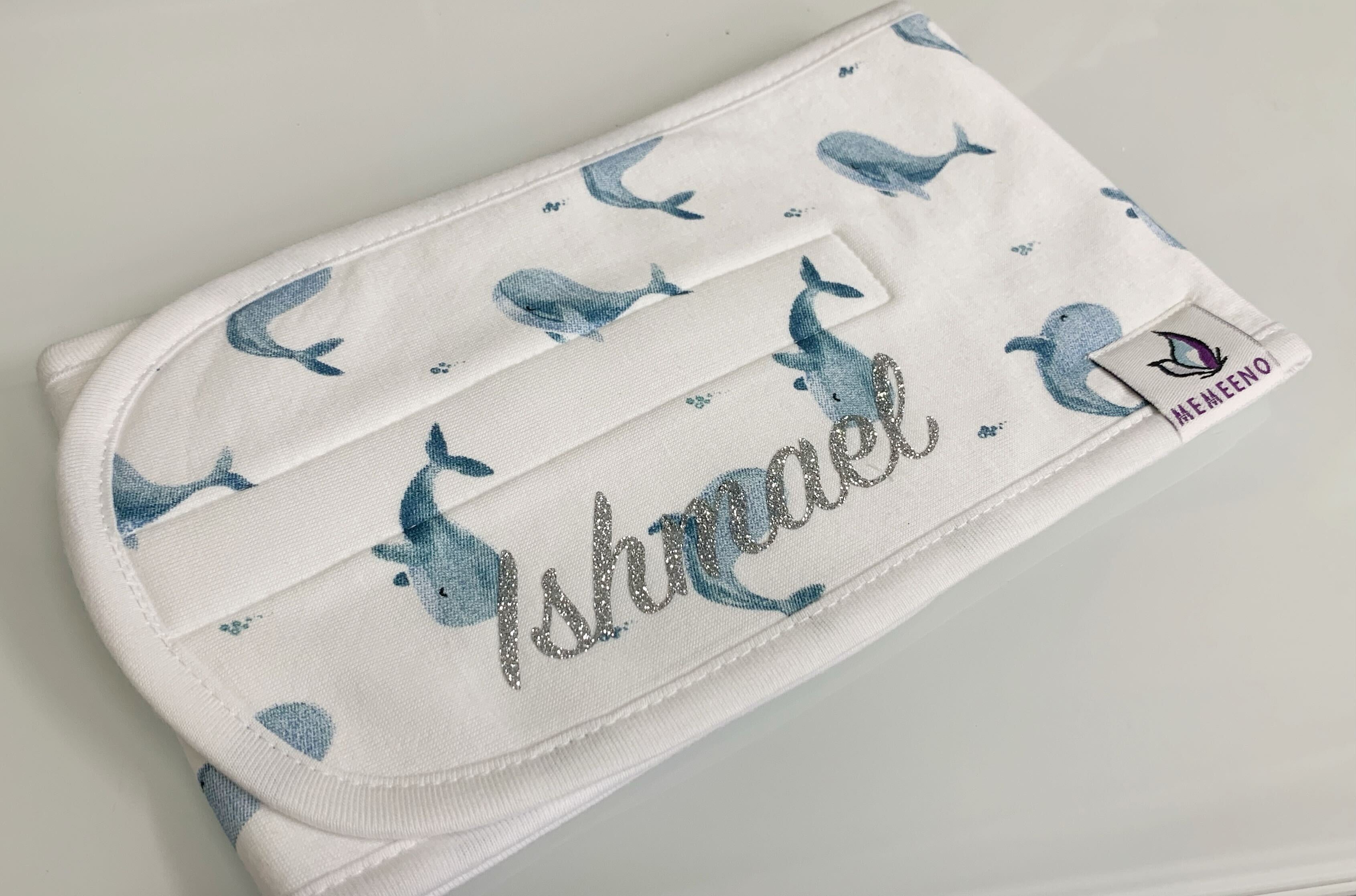 Colic & Gas Relief Baby Belly Band - Ceta (whale)