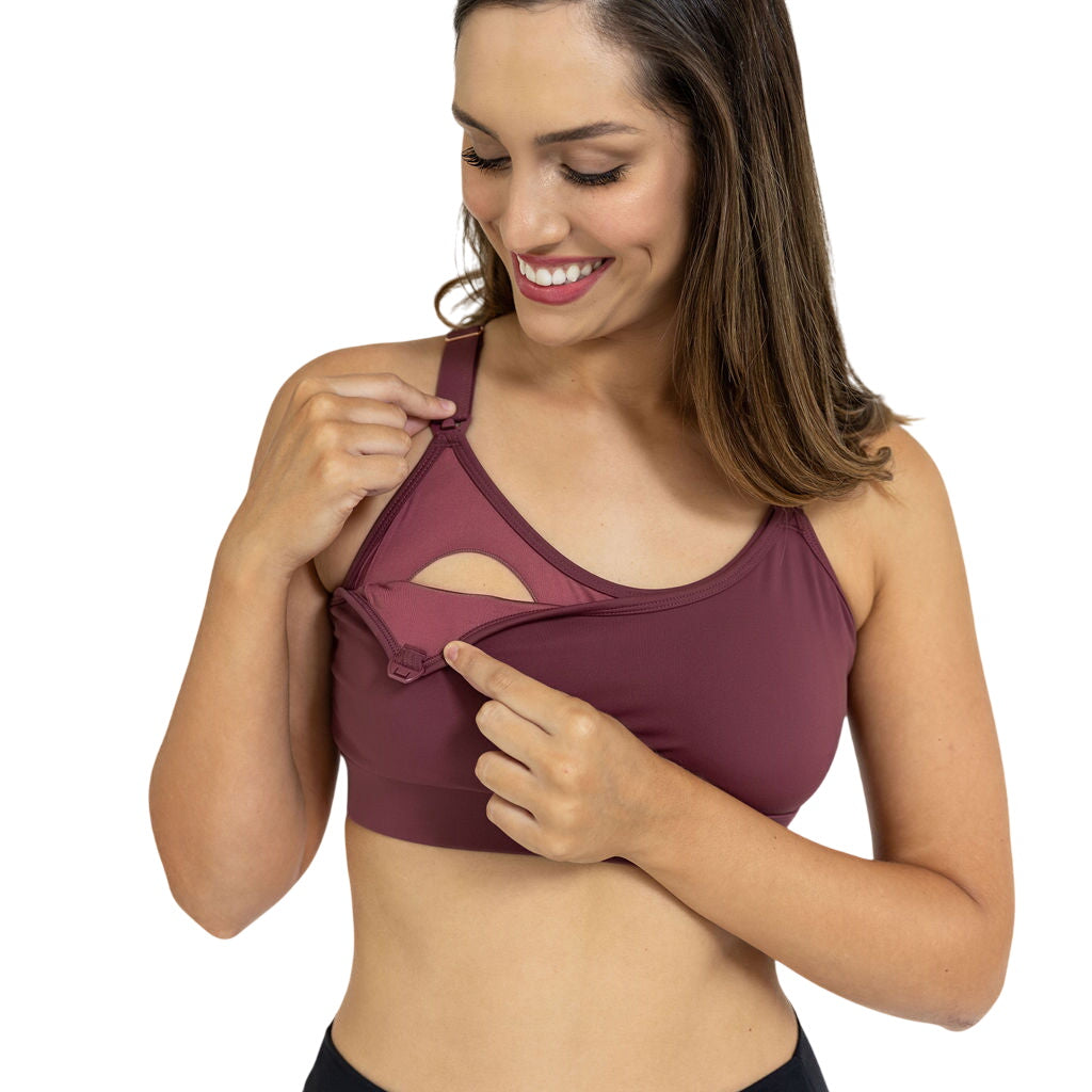 Strappy Back 2.0 Nursing Sports Bra