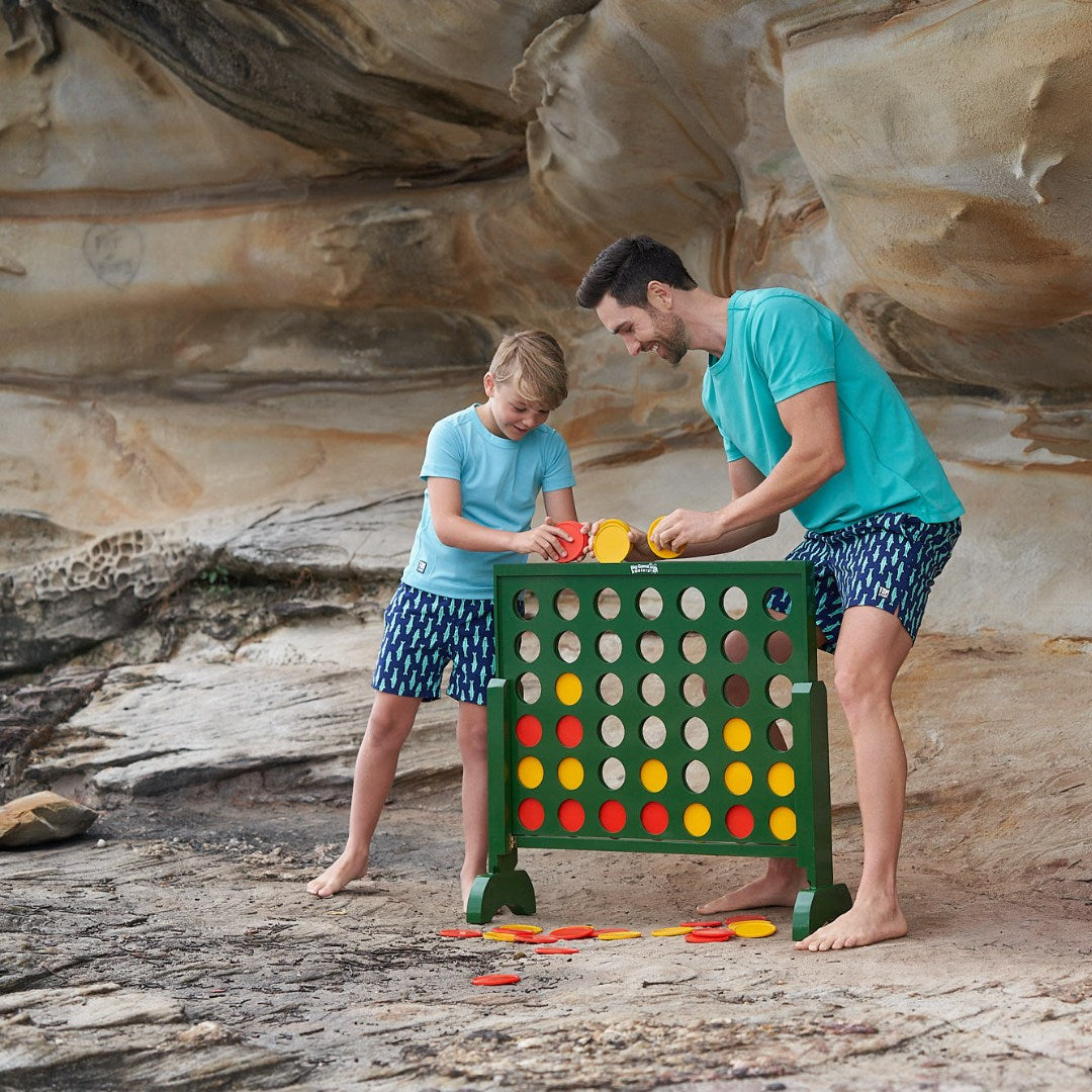 Ink Blue & Green Sardines