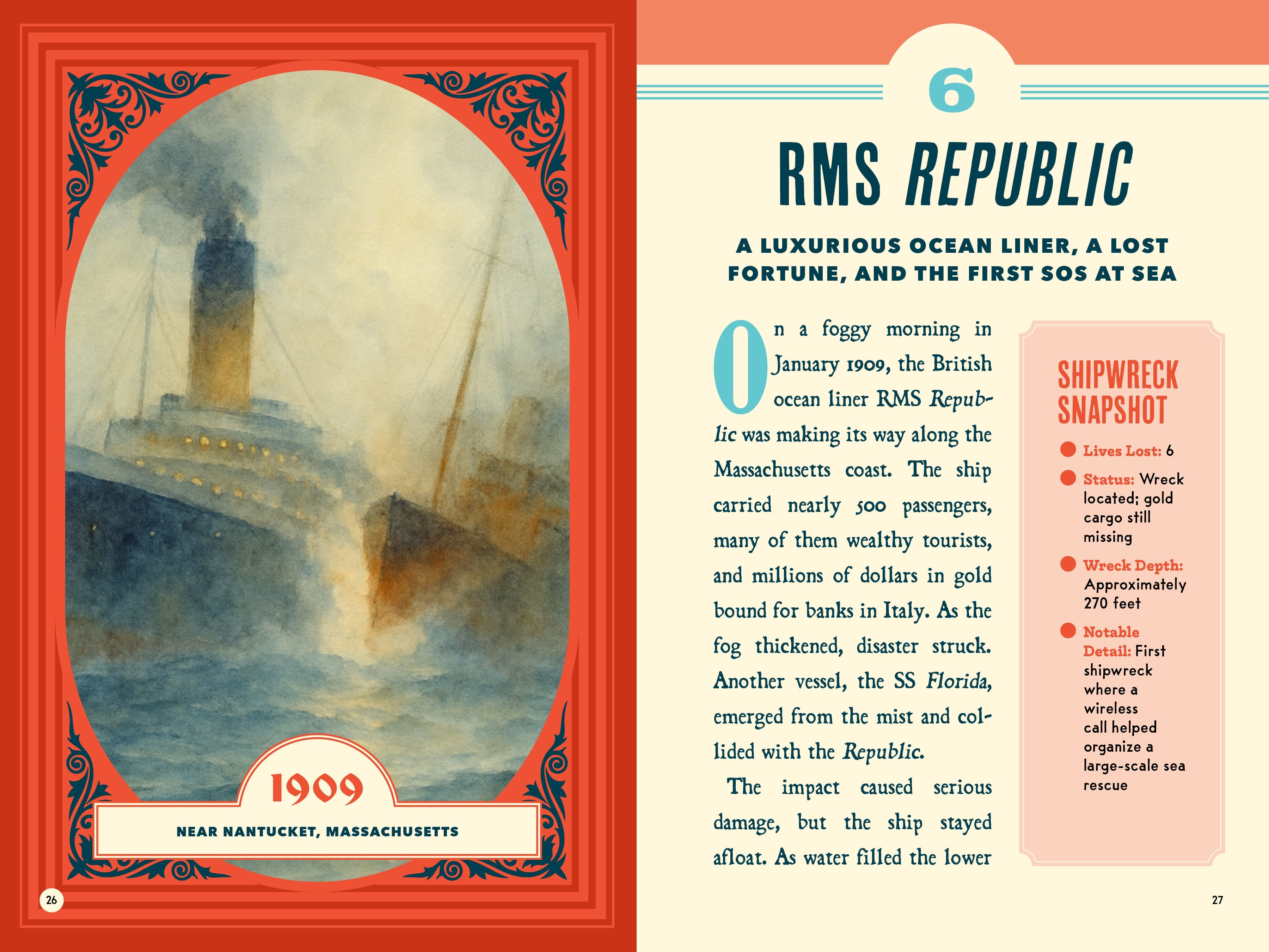 Lost At Sea: 16 Famous Shipwrecks From American History